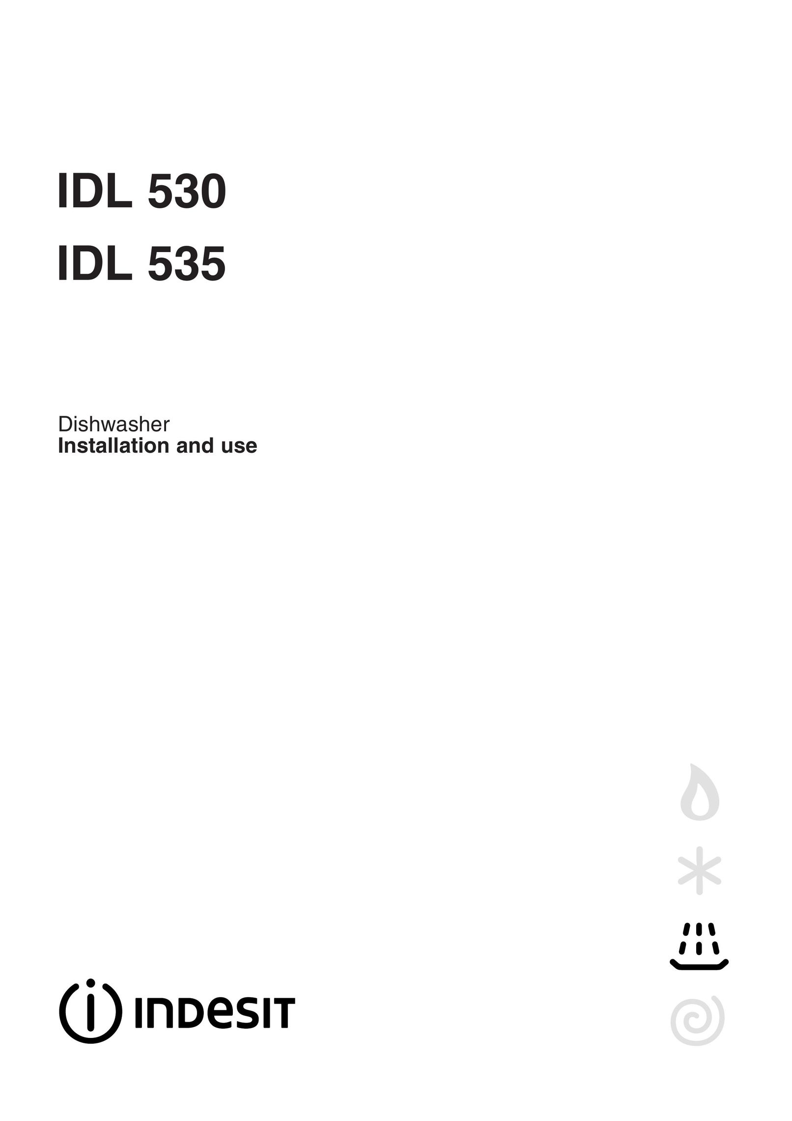 Indesit IDL 530 Dishwasher User Manual