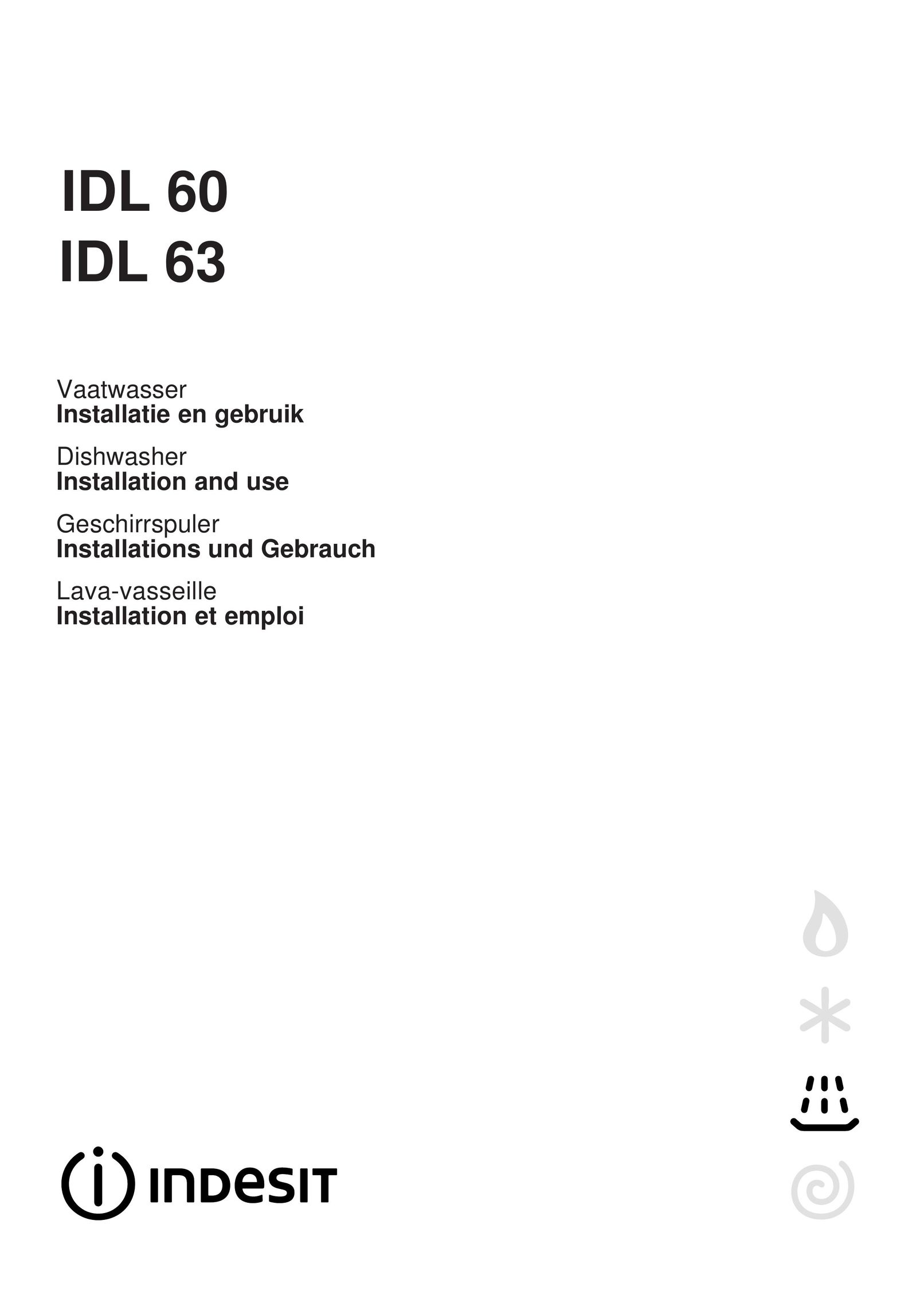 Indesit IDL 63 Dishwasher User Manual