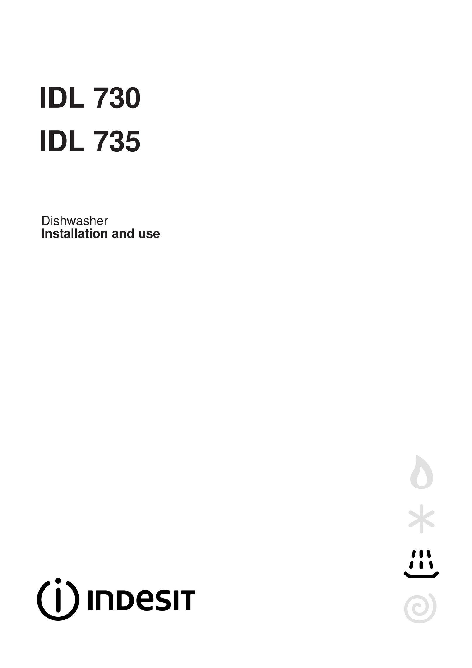 Indesit IDL 735 Dishwasher User Manual