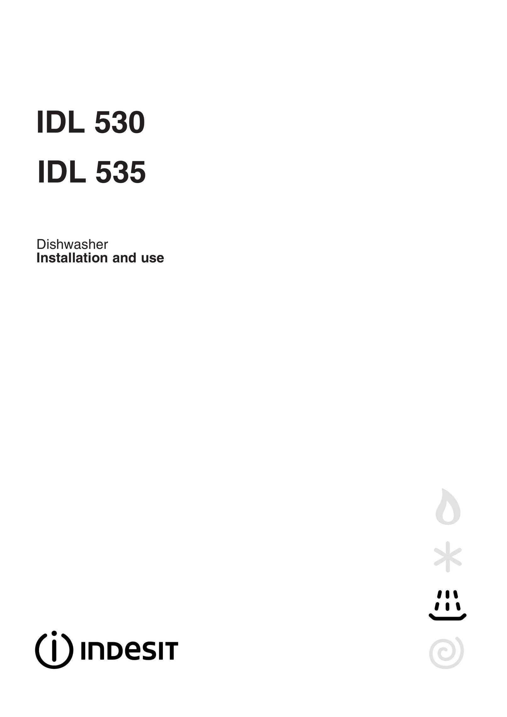 Indesit IDL550 Dishwasher User Manual