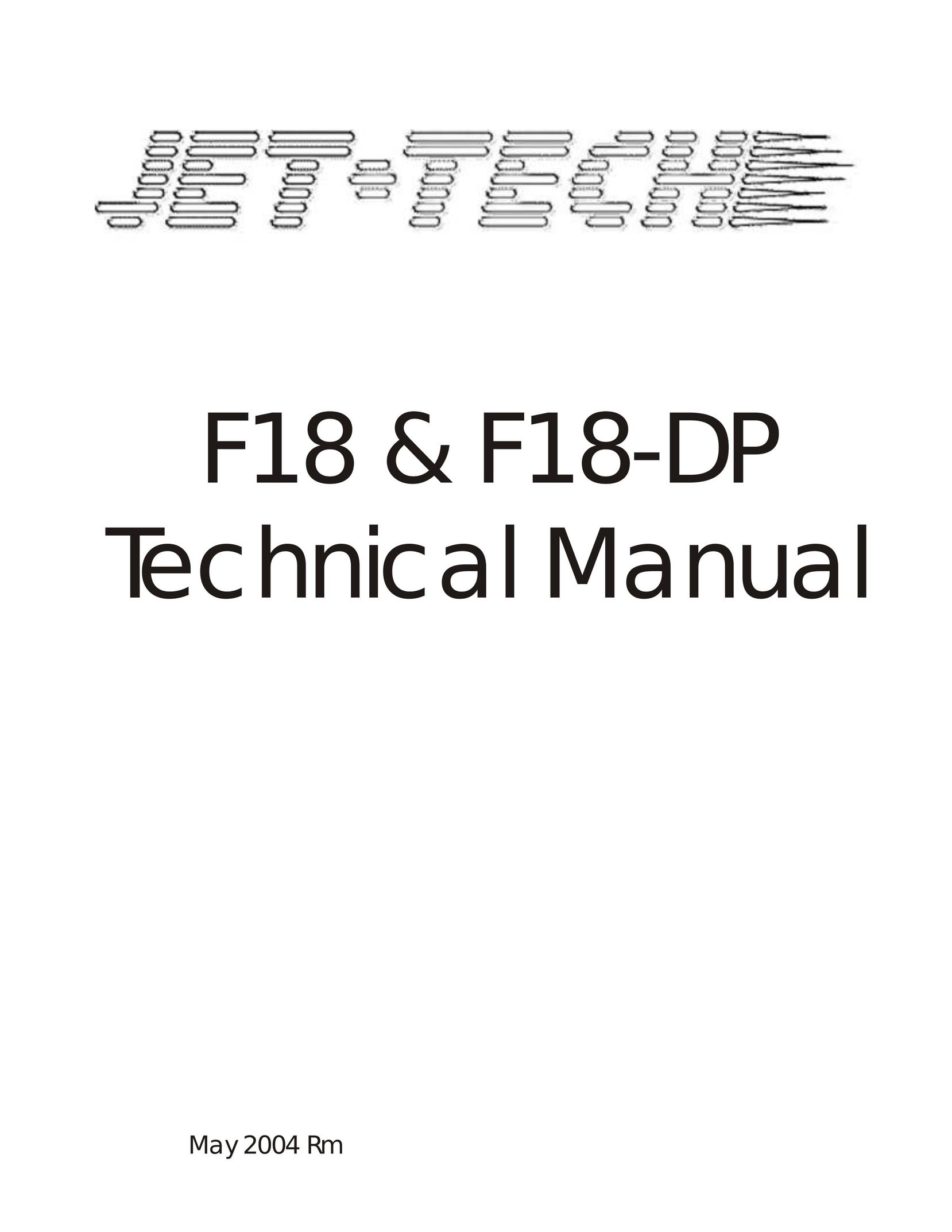 Jettech Metal Products F18 Dishwasher User Manual