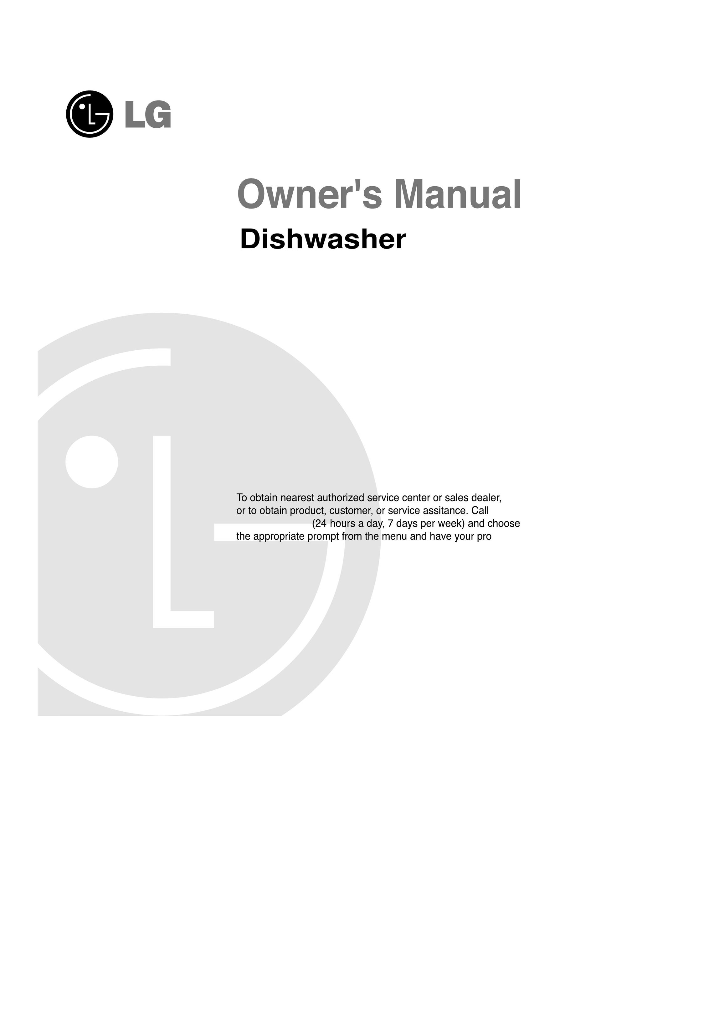 LG Electronics LDF 7811ST Dishwasher User Manual