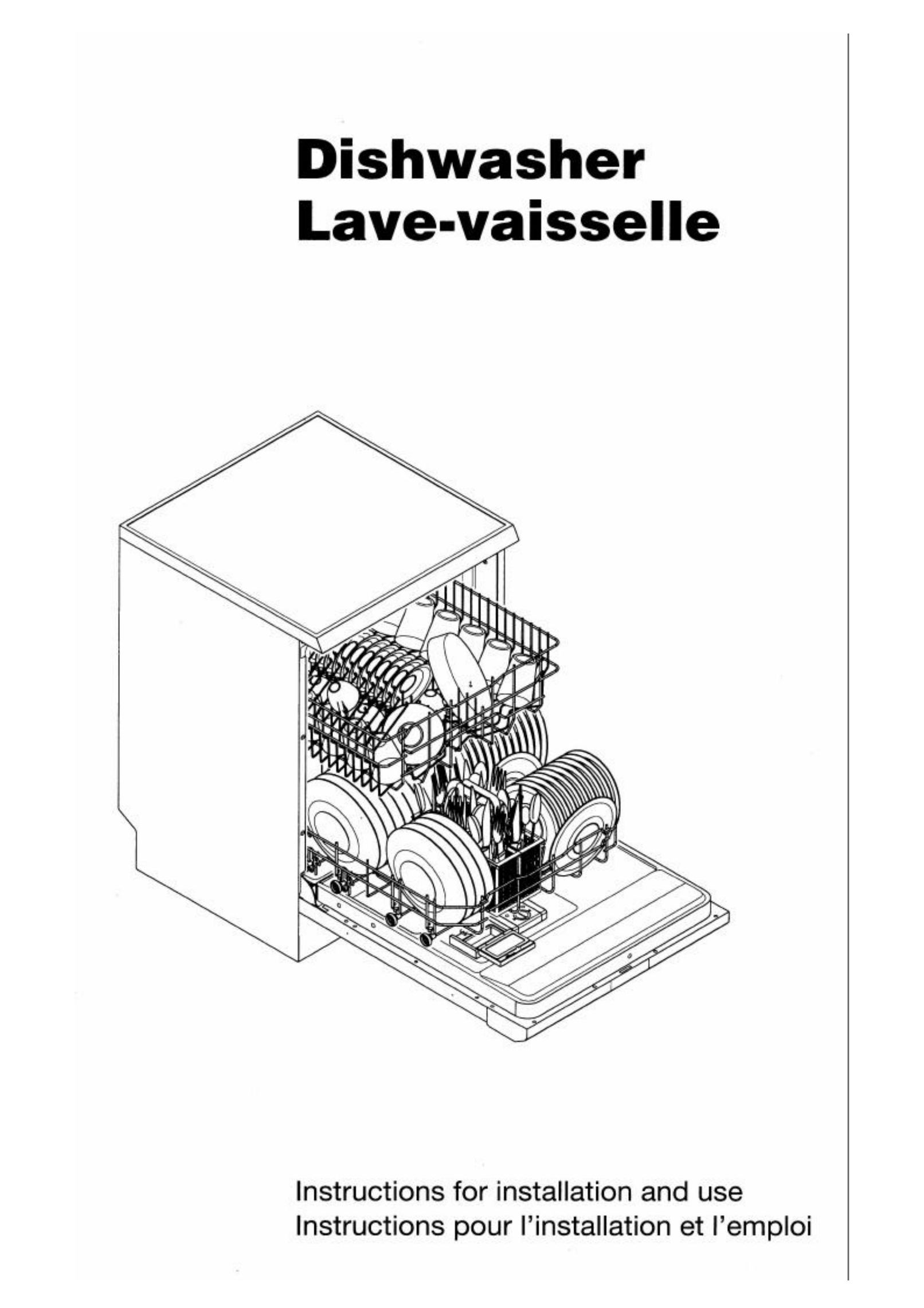 Smeg CSU2001B1 Dishwasher User Manual