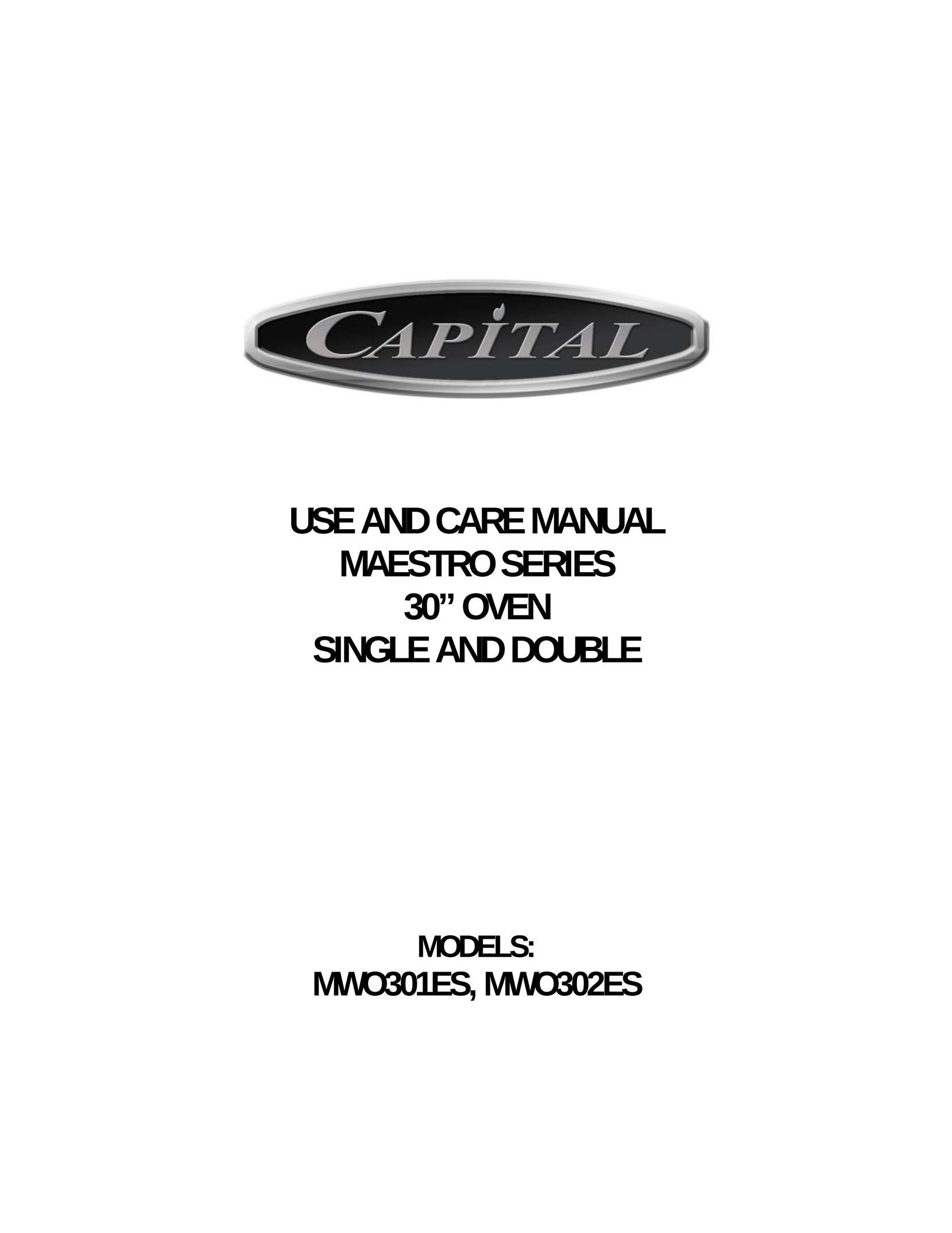 Capital Cooking MWO301ES Double Oven User Manual