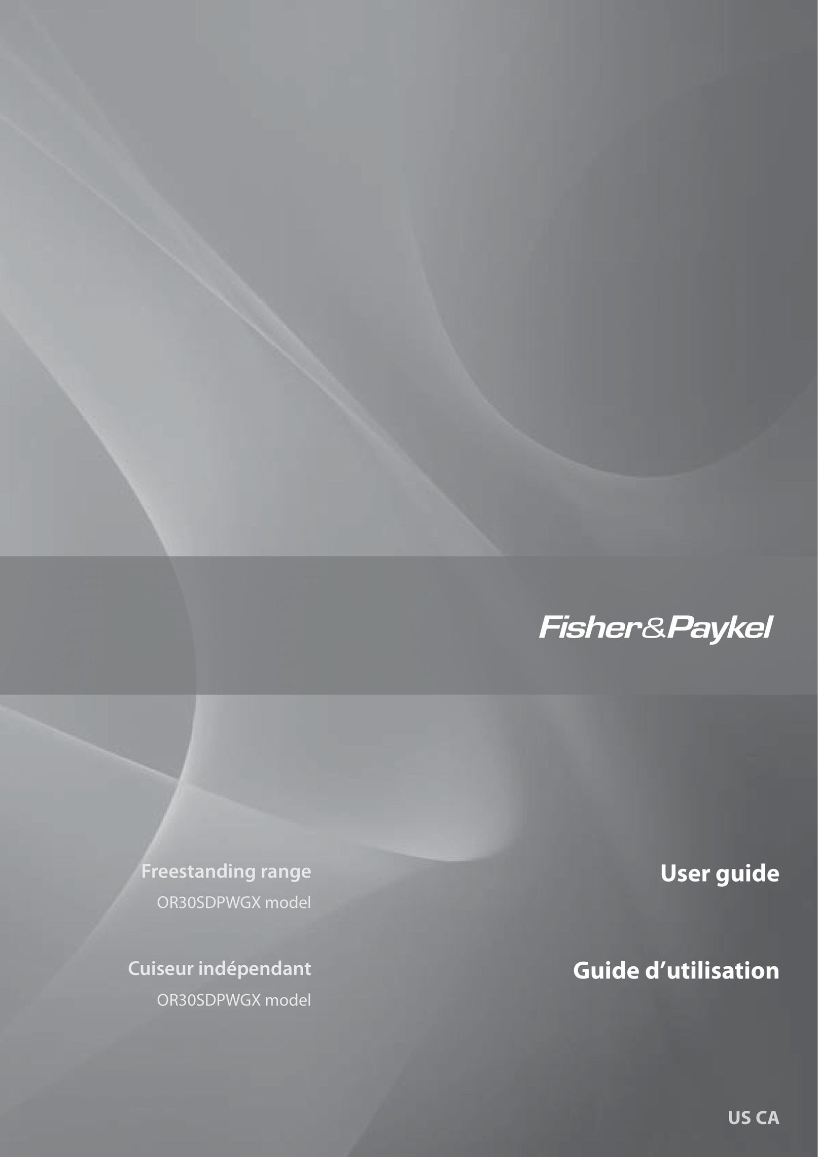Fisher & Paykel OR30SDPWGX Double Oven User Manual