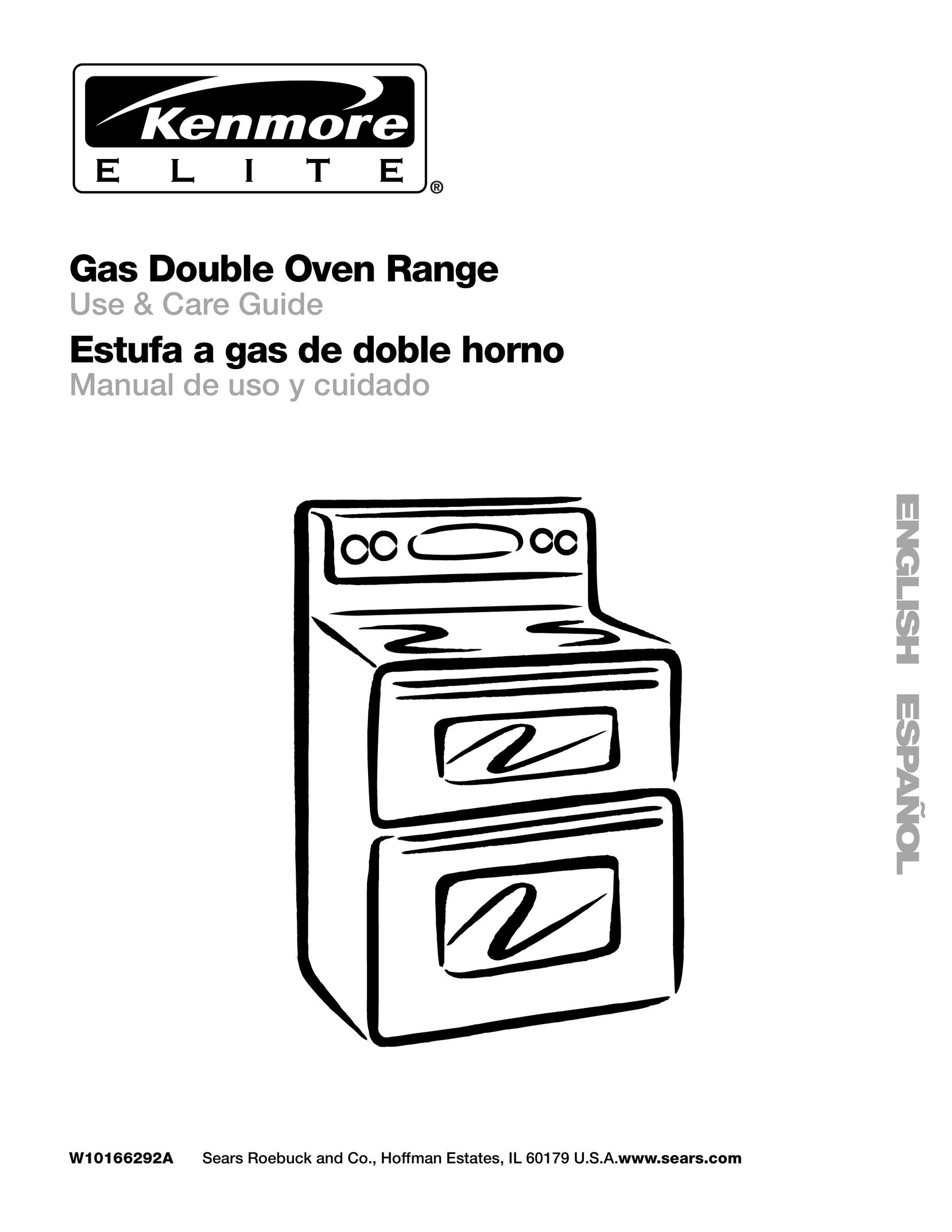 Kenmore W10166292A Double Oven User Manual