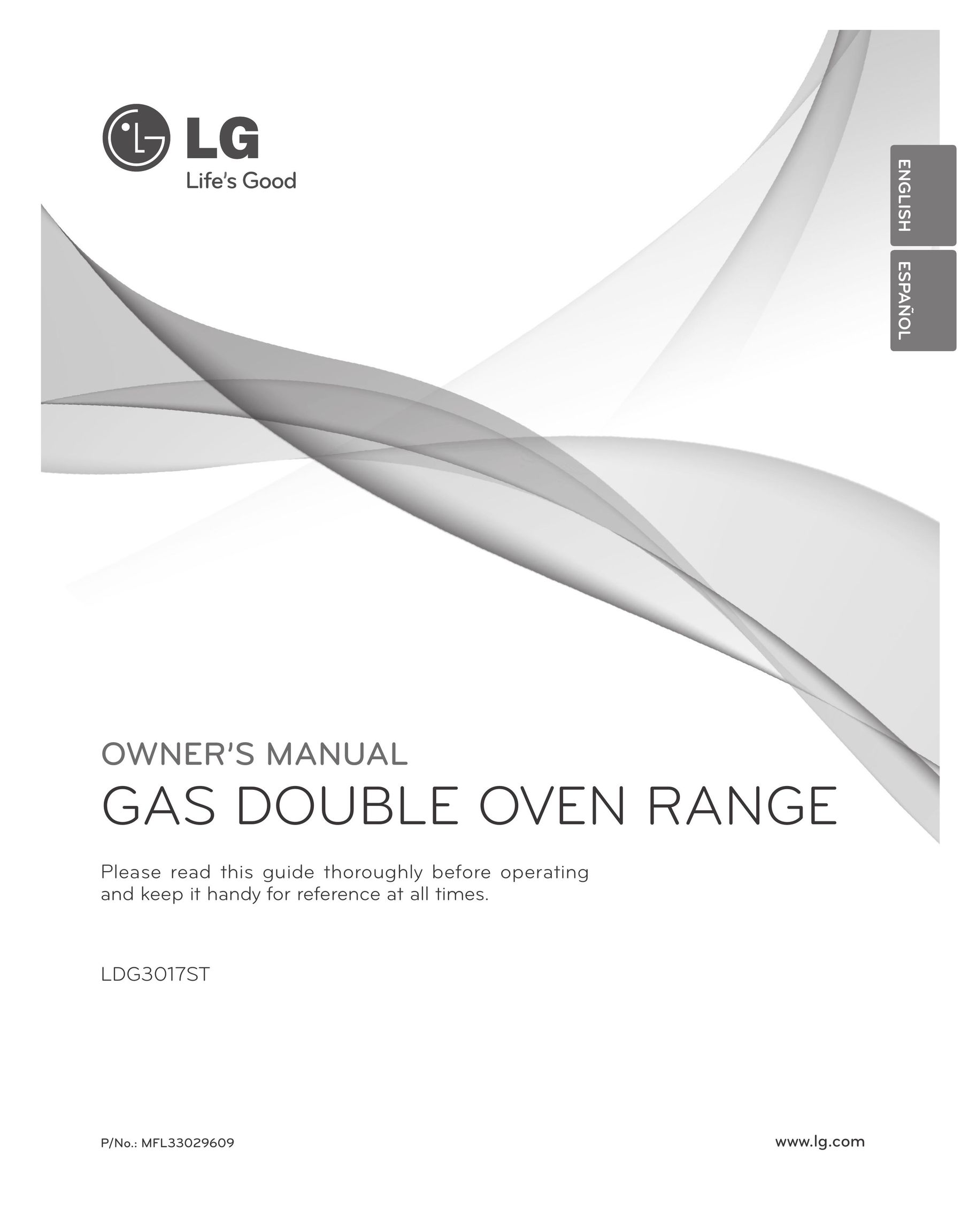 LG Electronics LDG3017ST Double Oven User Manual