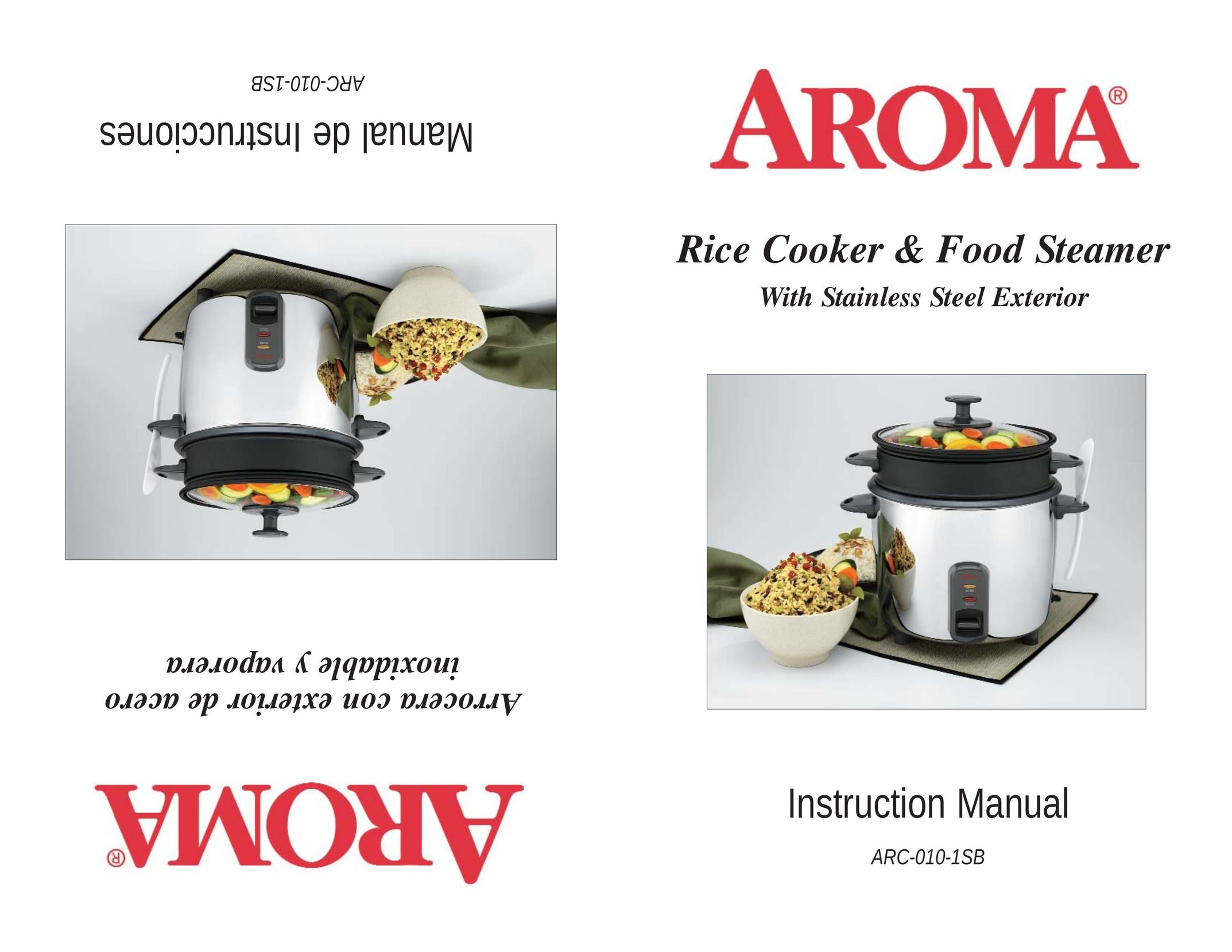 Aroma ARC-010-1SB Electric Steamer User Manual