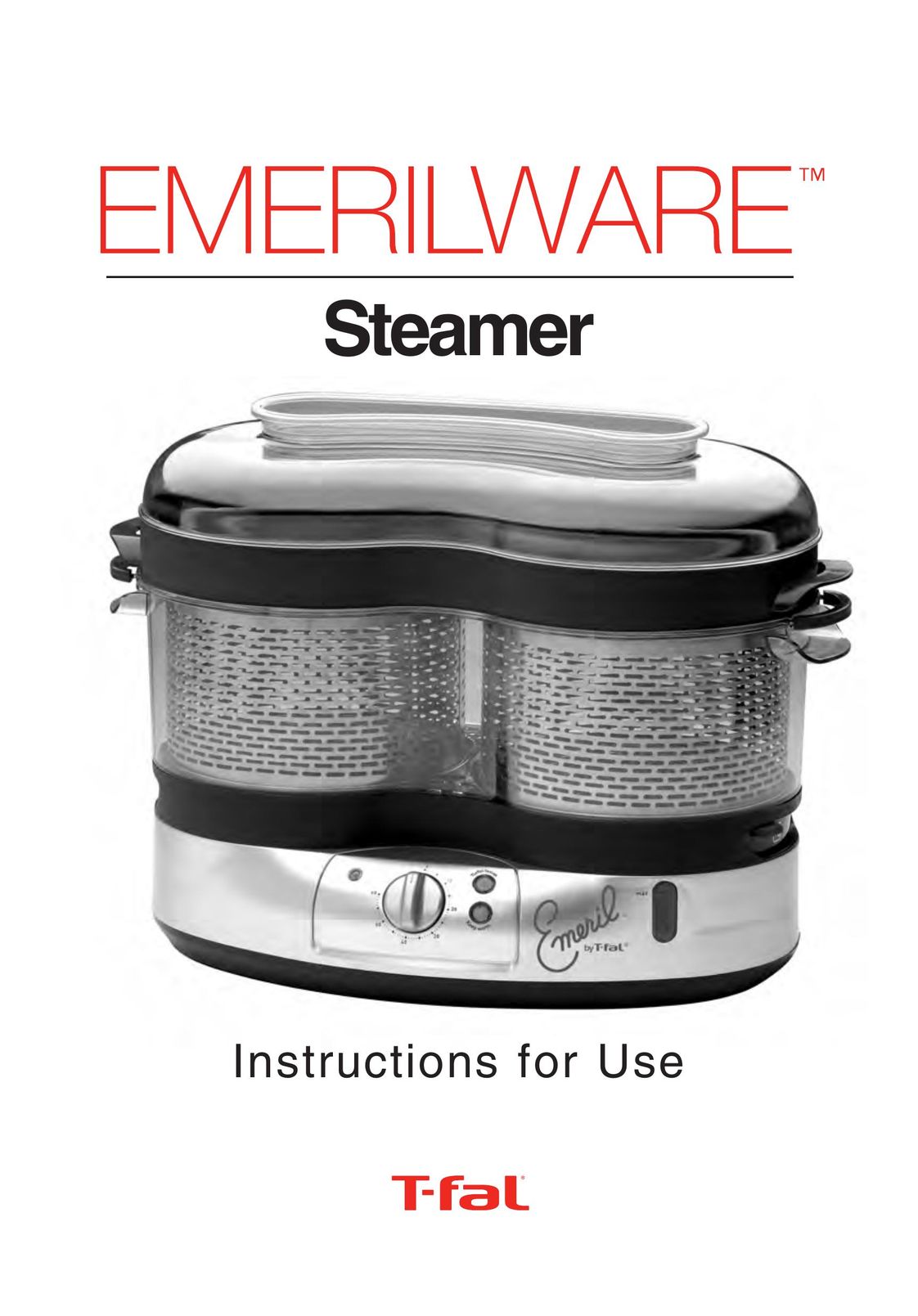 T-Fal Steamer Electric Steamer User Manual