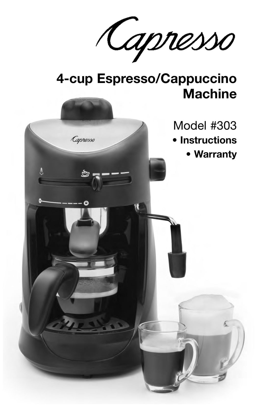 Capresso 4C1210 Espresso Maker User Manual