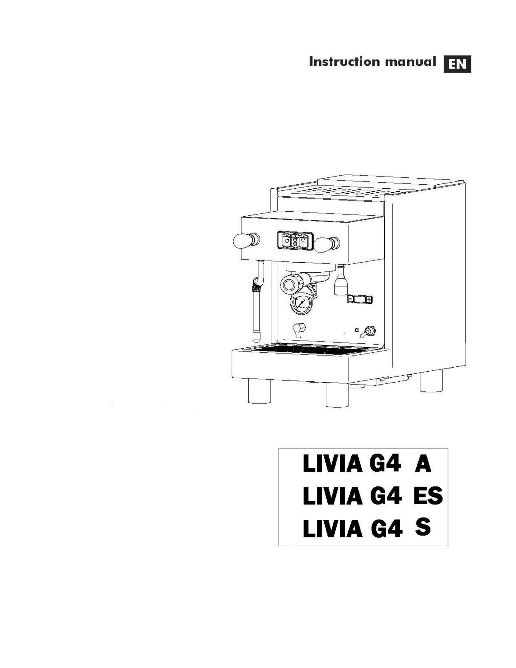 Pasquini Espresso Company LiviaG4AutoPID Espresso Maker User Manual