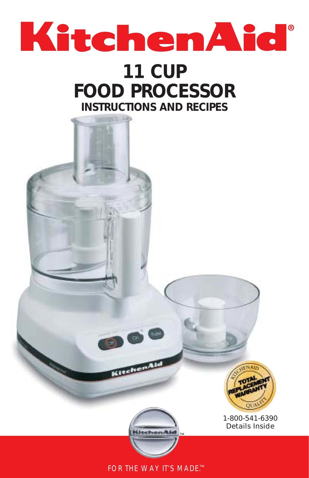 Kenmore KFPFF Food Processor User Manual