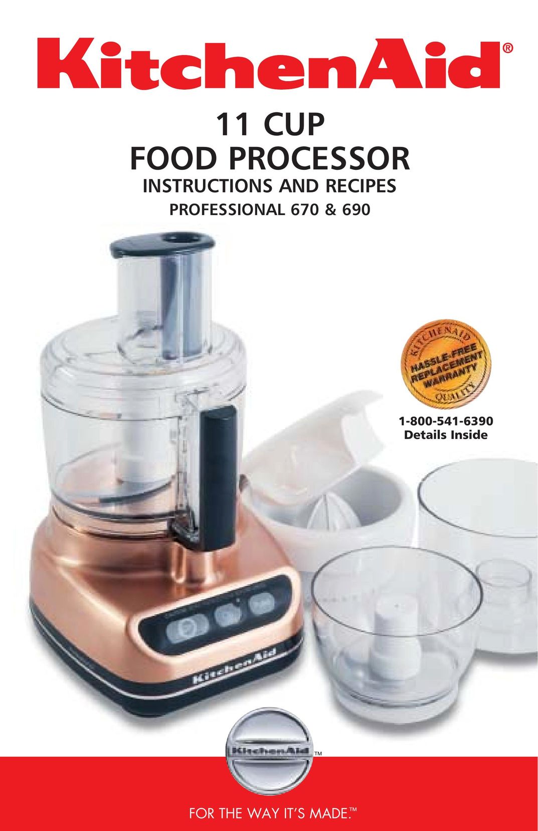 KitchenAid 690 Food Processor User Manual