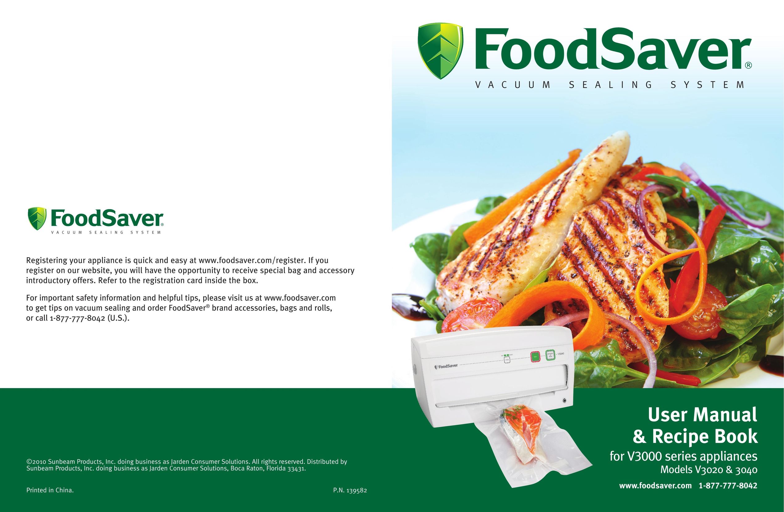 FoodSaver foodsaver vacuum sealing system Food Saver User Manual