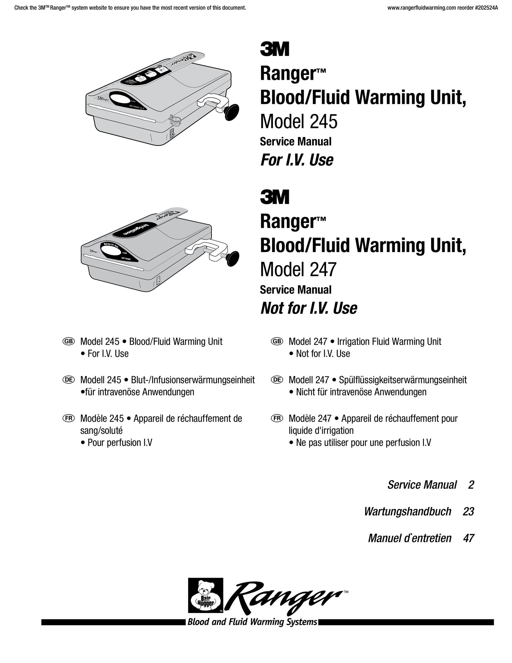 3M 247 Food Warmer User Manual