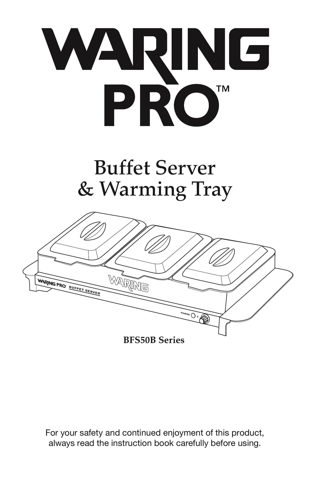 Waring BFS50B Food Warmer User Manual