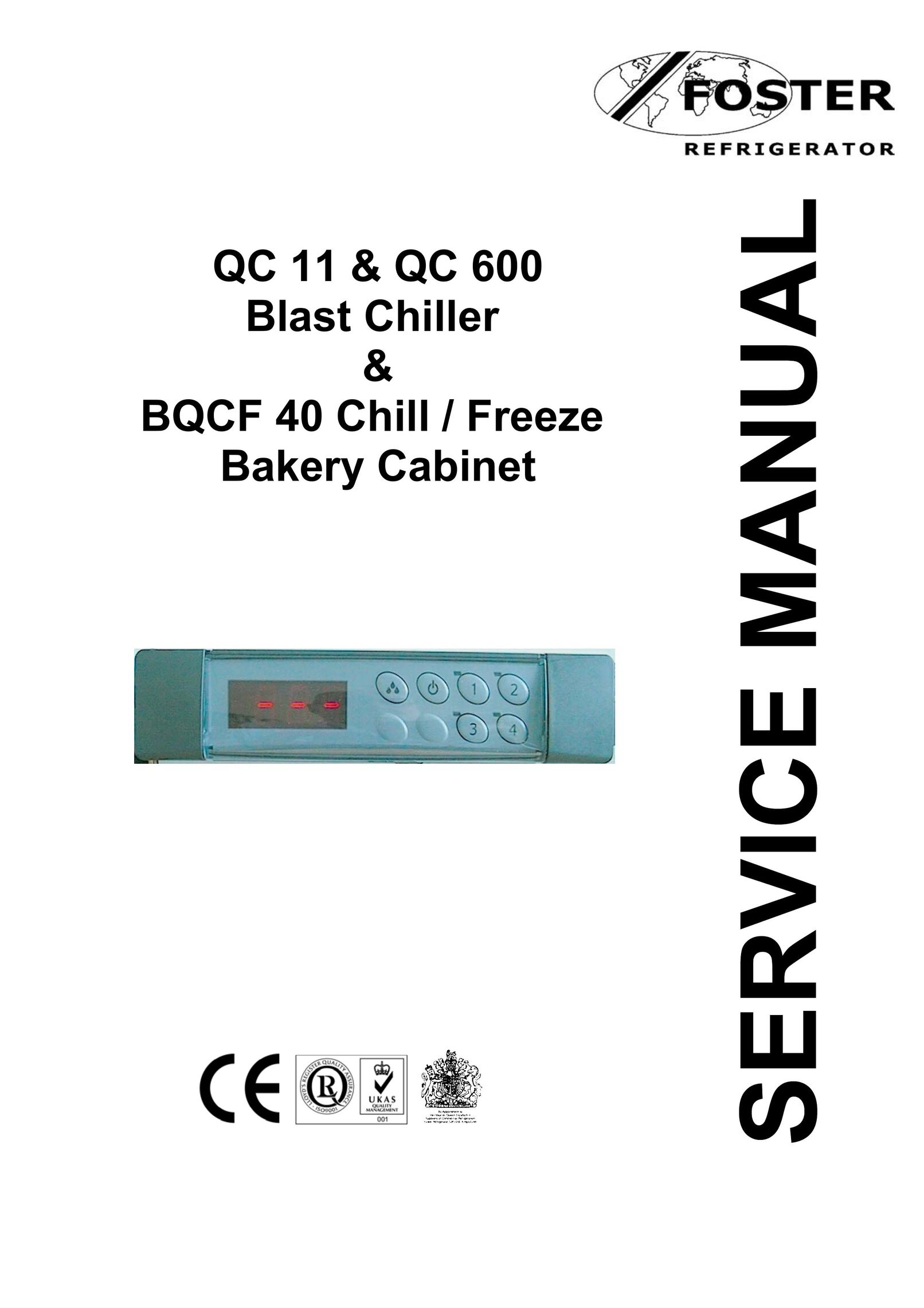 Foster QC 600 Freezer User Manual