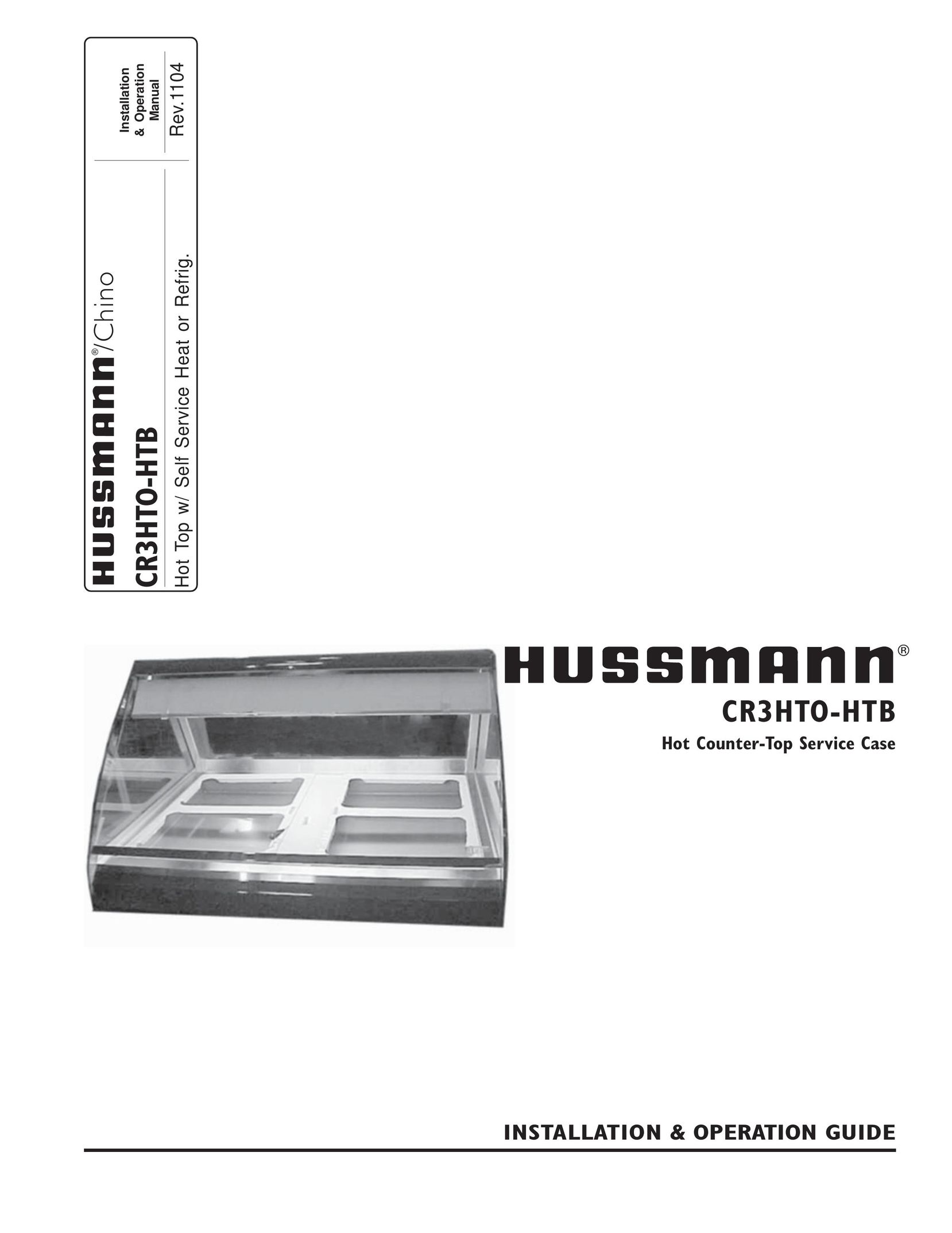 hussman CR3HTO-HTB Freezer User Manual