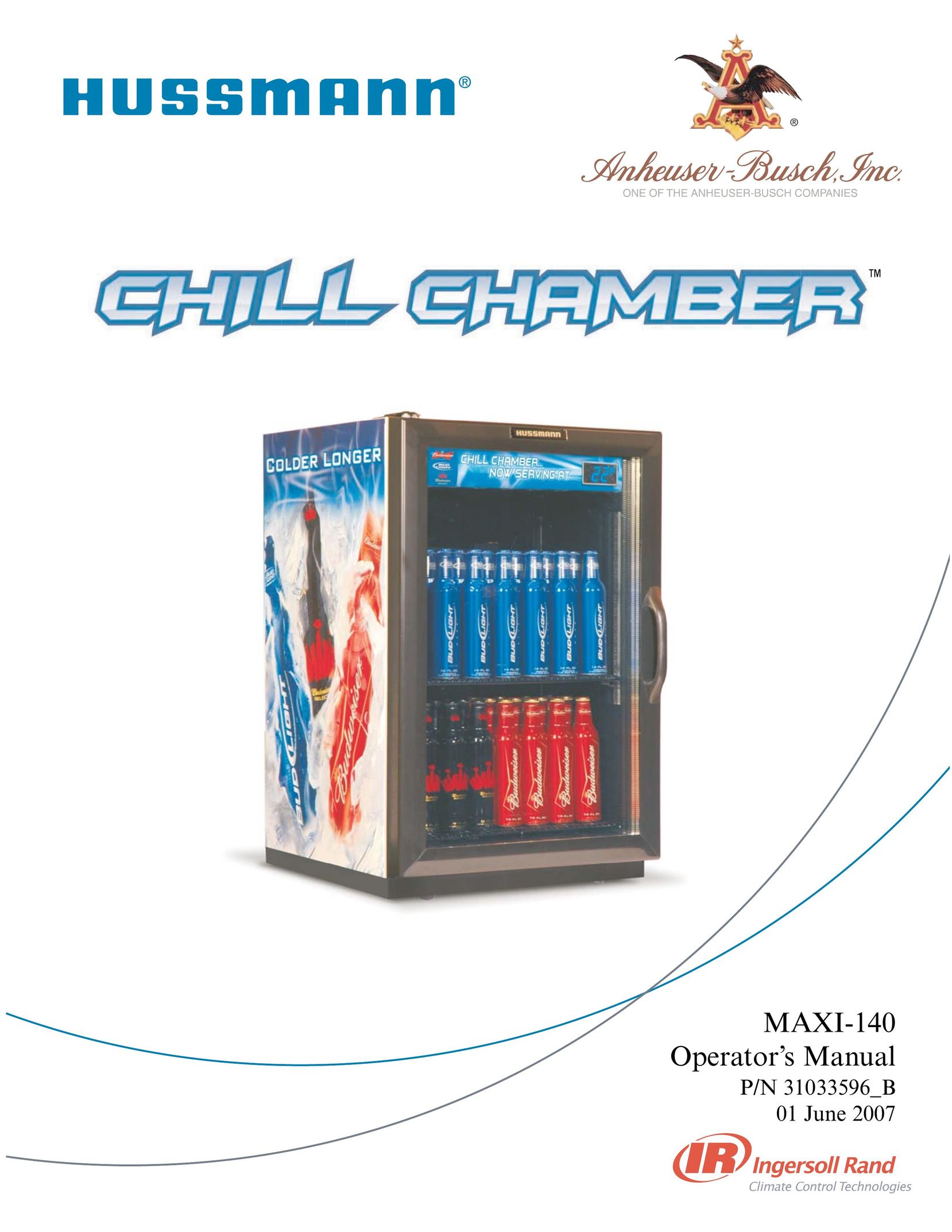 hussman MAXI-140 Freezer User Manual