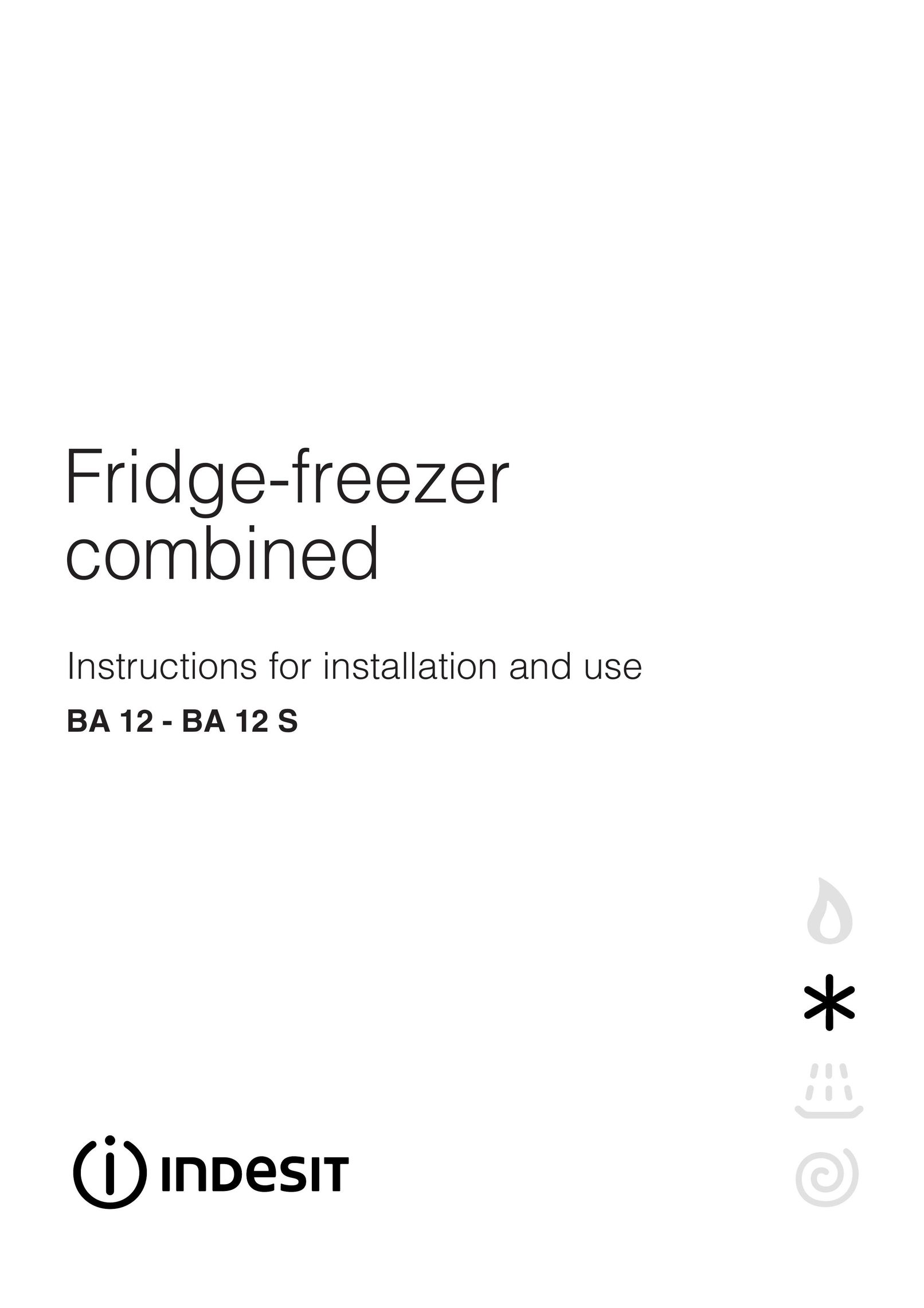 Indesit BA 12 Freezer User Manual