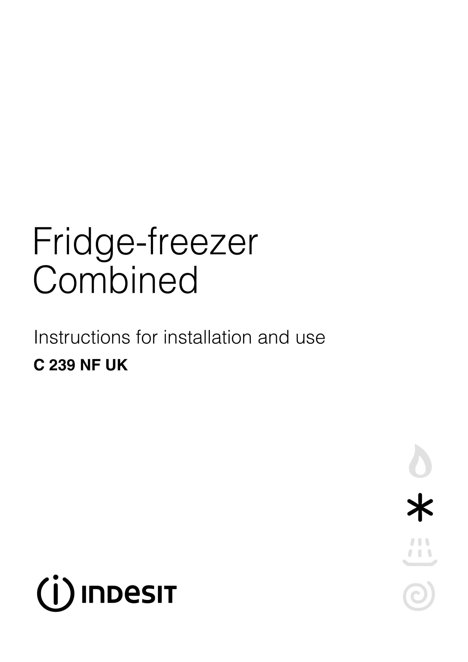 Indesit C 239 NF UK Freezer User Manual