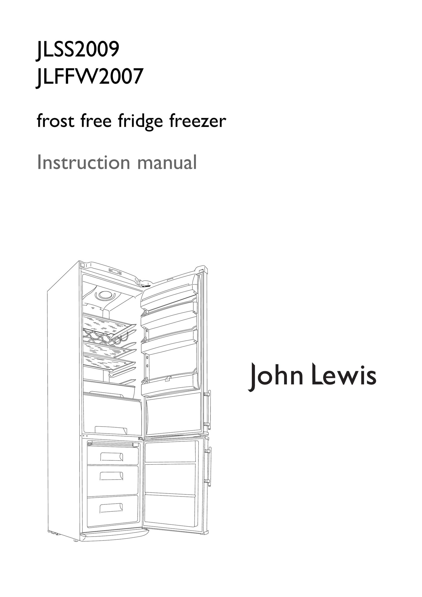 John Lewis JLSS2009 Freezer User Manual