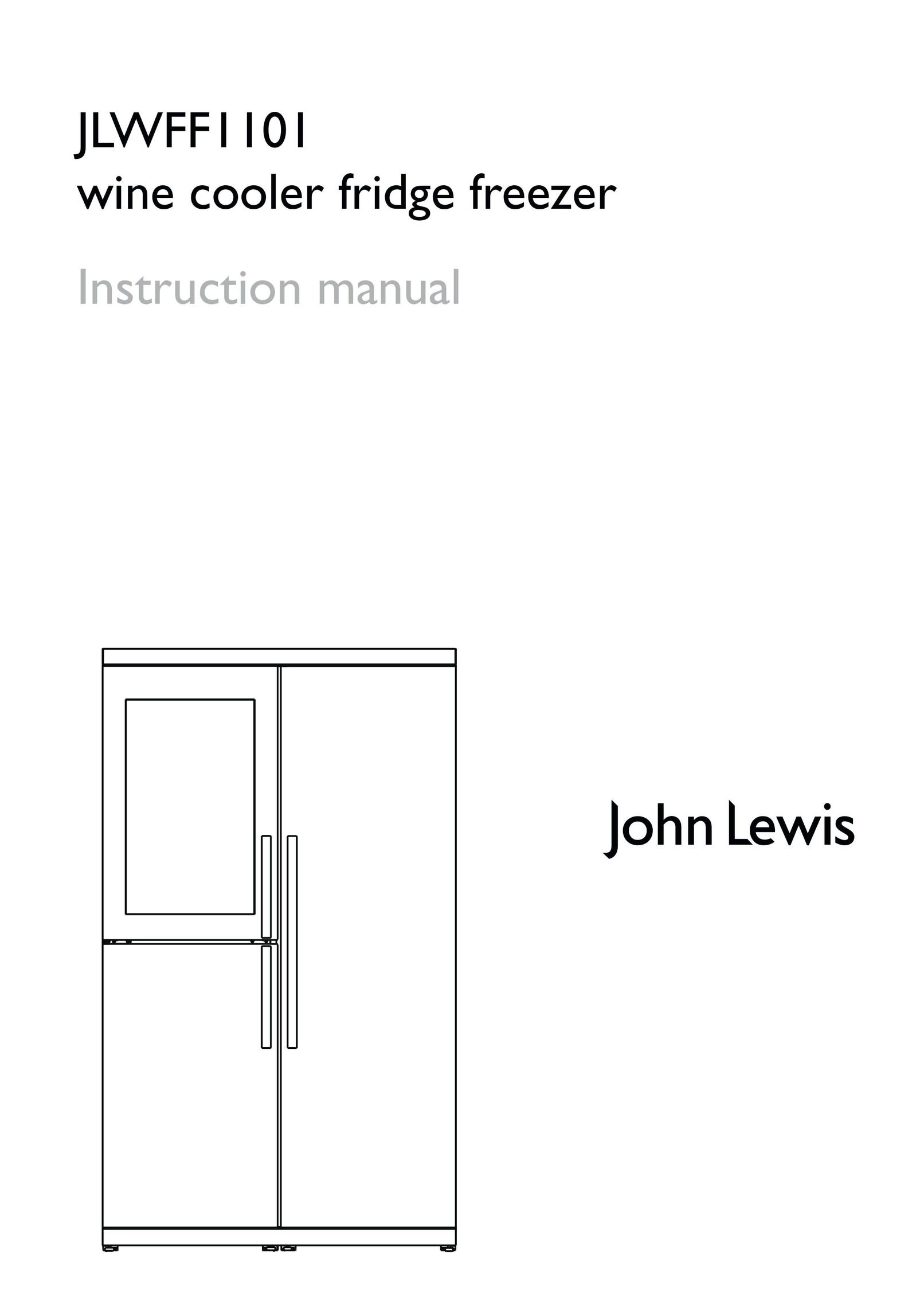 John Lewis JLWFF1101 Freezer User Manual