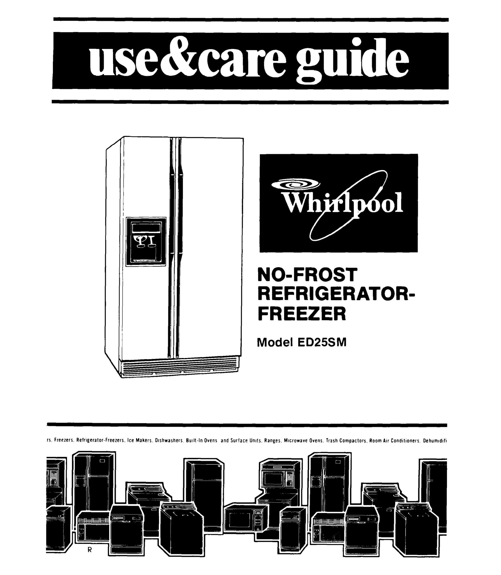 Whirlpool ED25SMIII Freezer User Manual