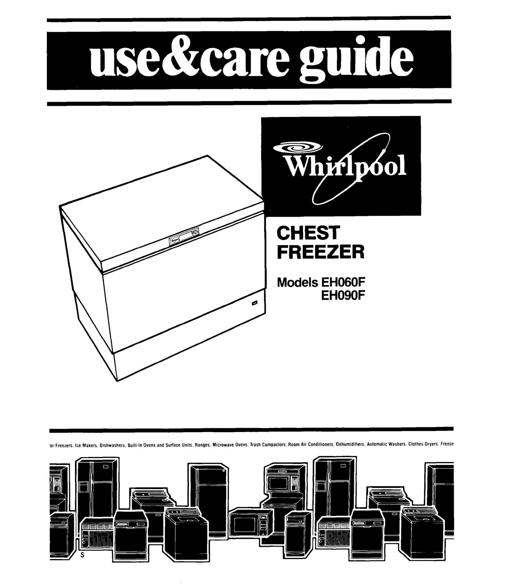 Whirlpool EH060F Freezer User Manual