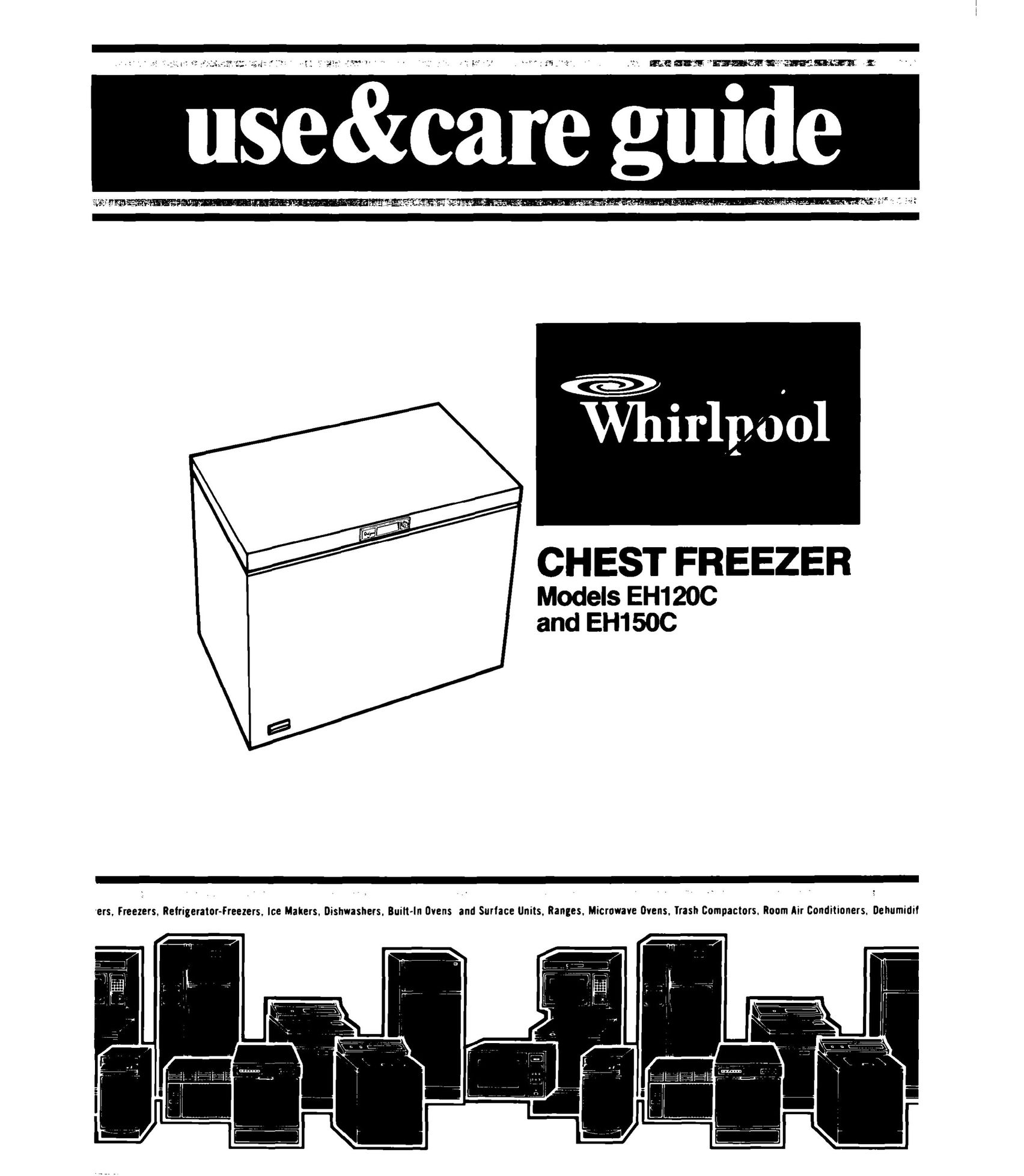 Whirlpool EH12OC EH15OC Freezer User Manual