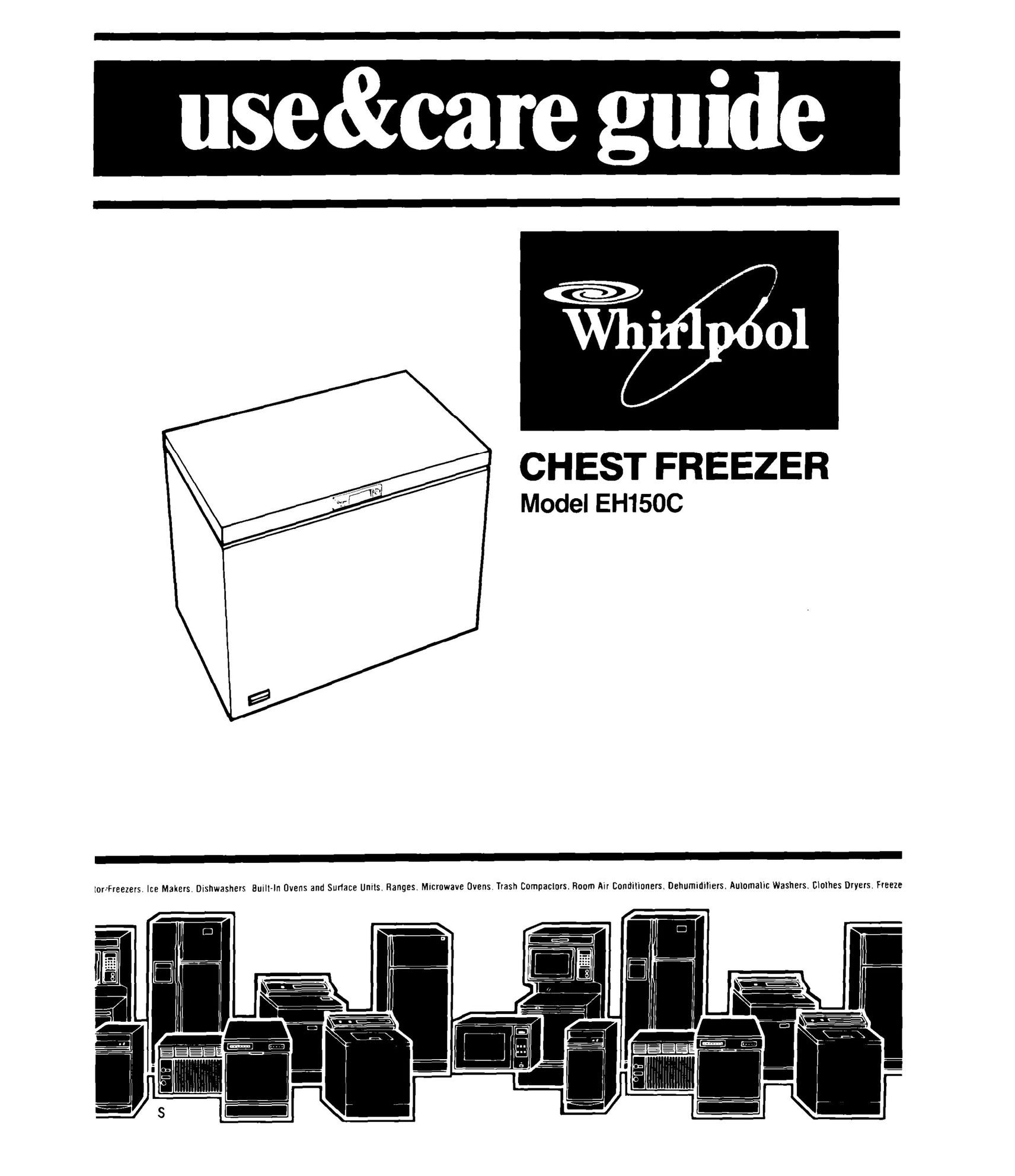 Whirlpool EH150C Freezer User Manual