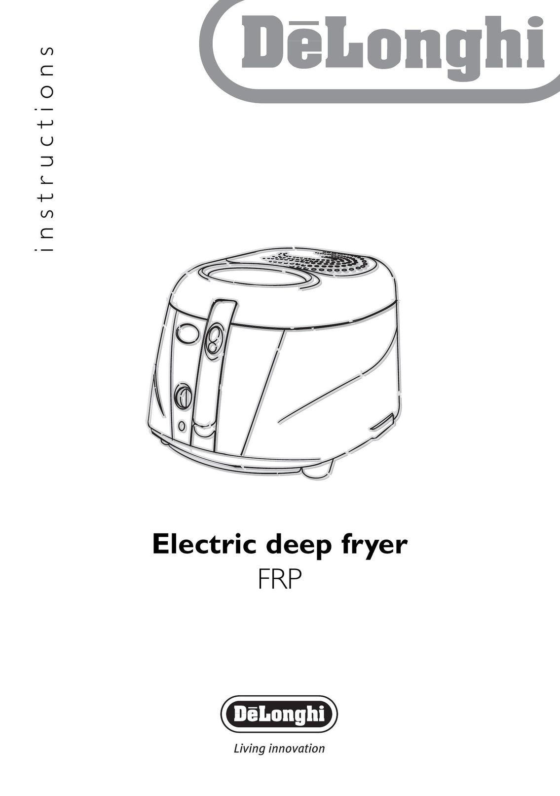 DeLonghi FRP Fryer User Manual