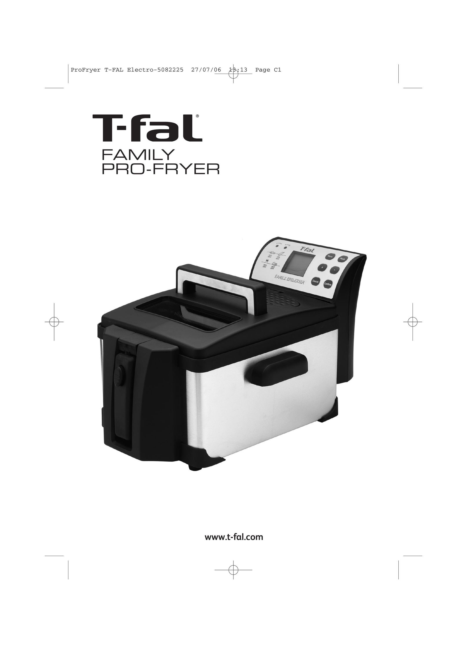 Groupe SEB USA - T-FAL Pro-Fryer Fryer User Manual