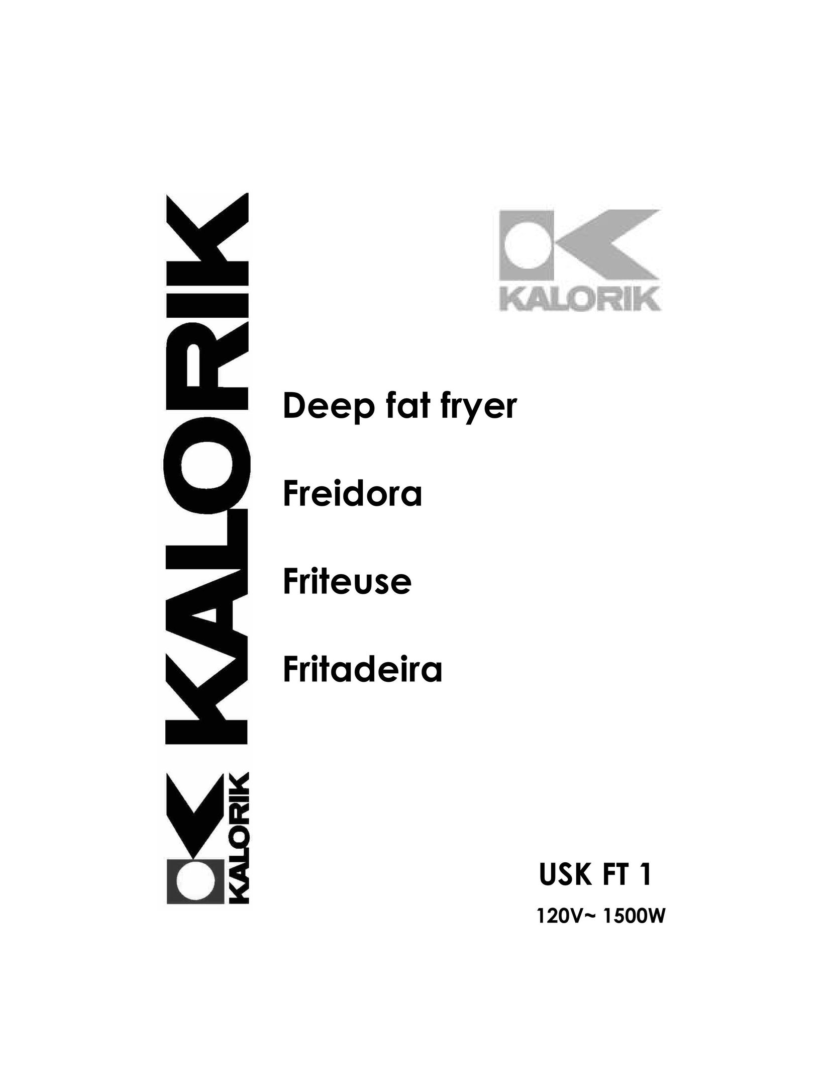 Kalorik USK FT 1 Fryer User Manual
