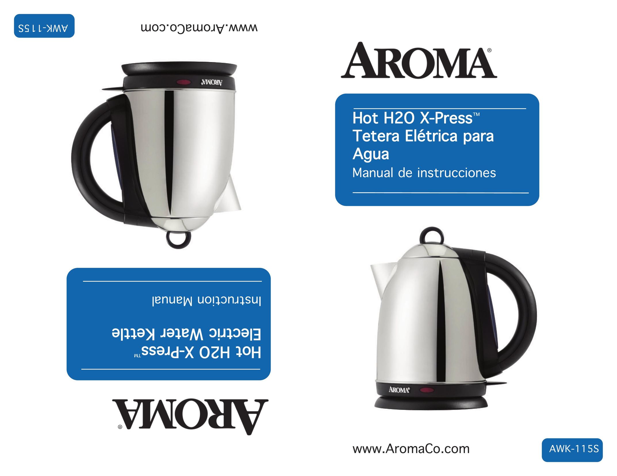 Aroma AWK-115S Hot Beverage Maker User Manual