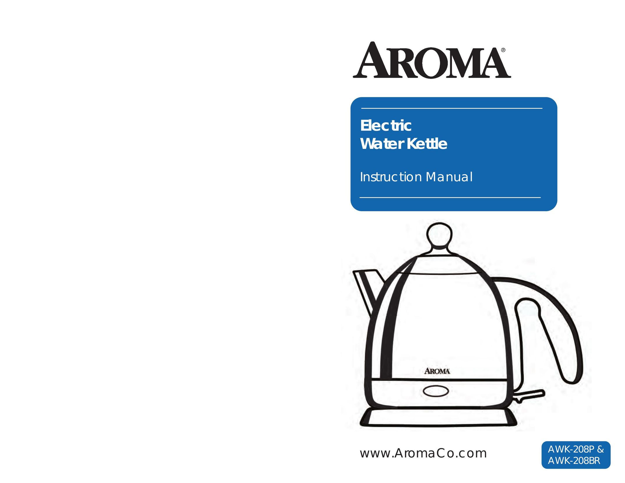 Aroma AWK-208BR Hot Beverage Maker User Manual