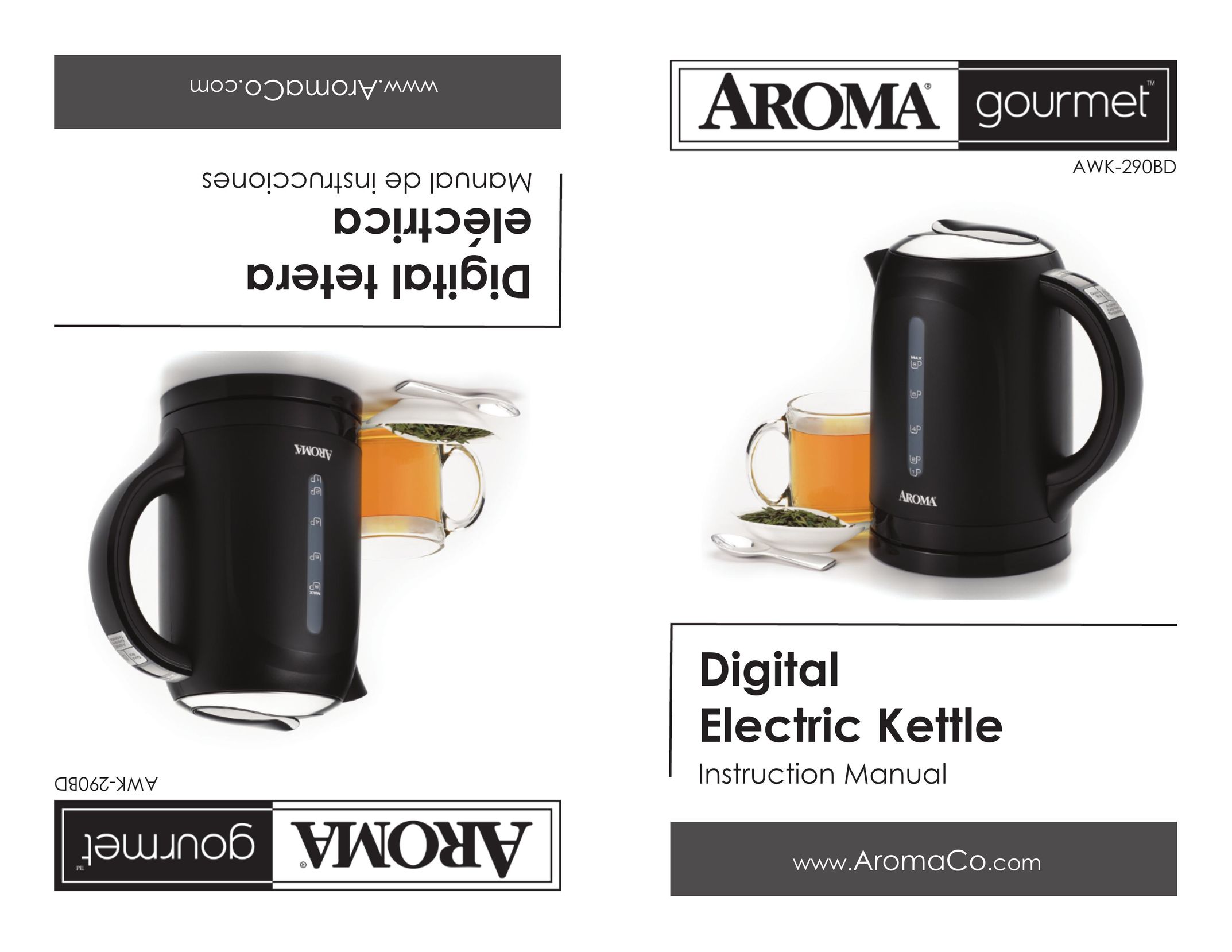 Aroma AWK-290BD Hot Beverage Maker User Manual
