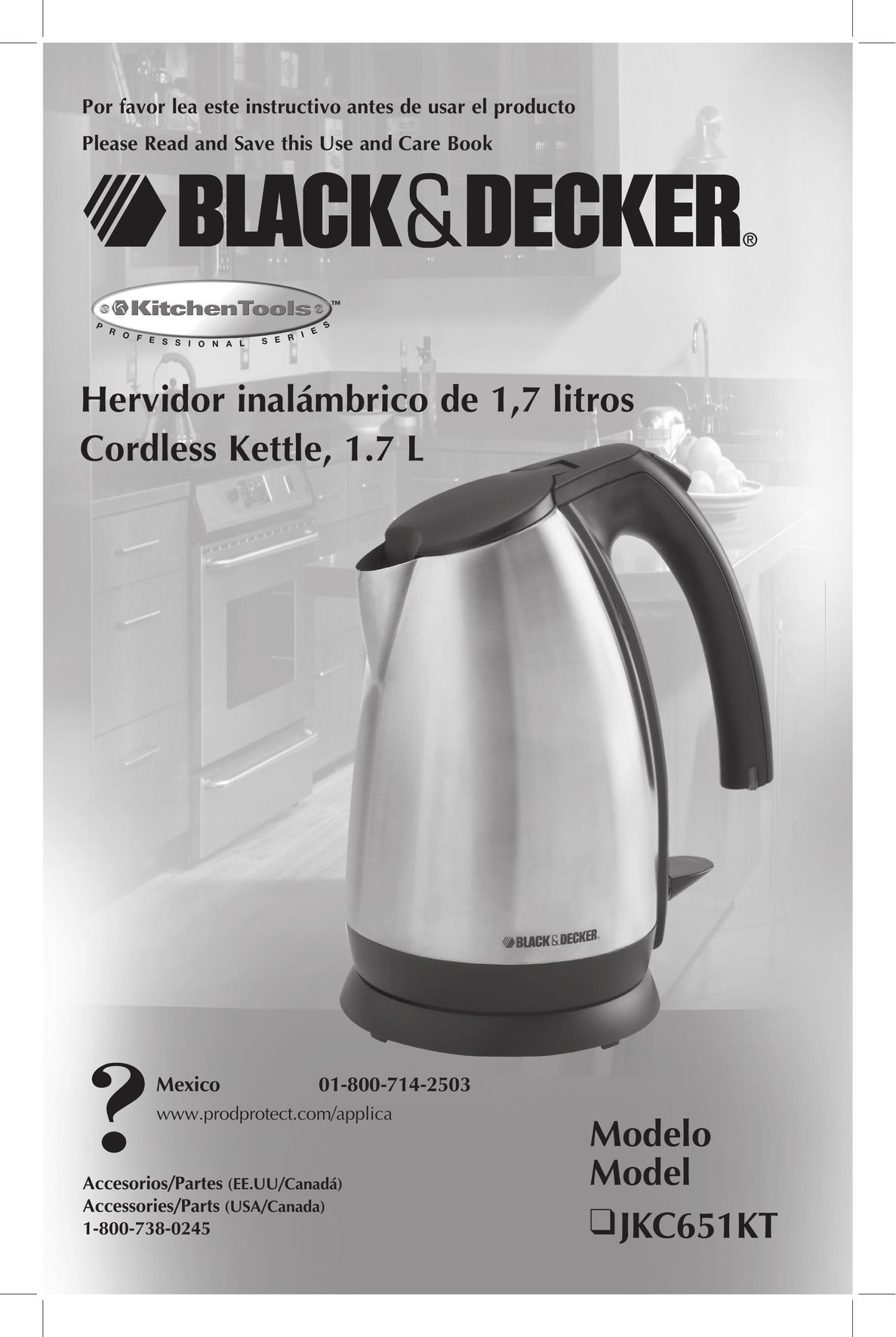 Black & Decker JKC651KT Hot Beverage Maker User Manual