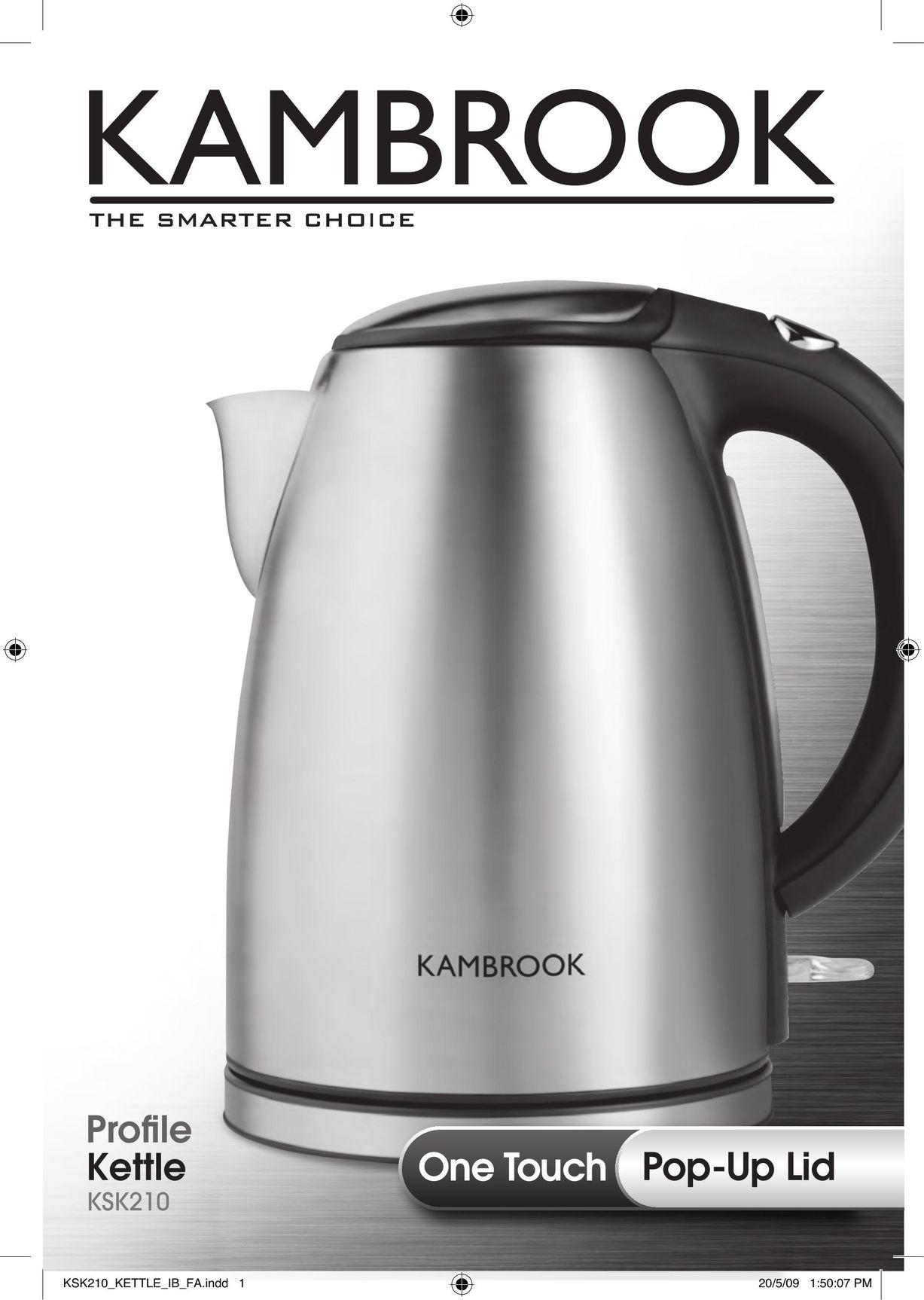Kambrook KSK210 Hot Beverage Maker User Manual