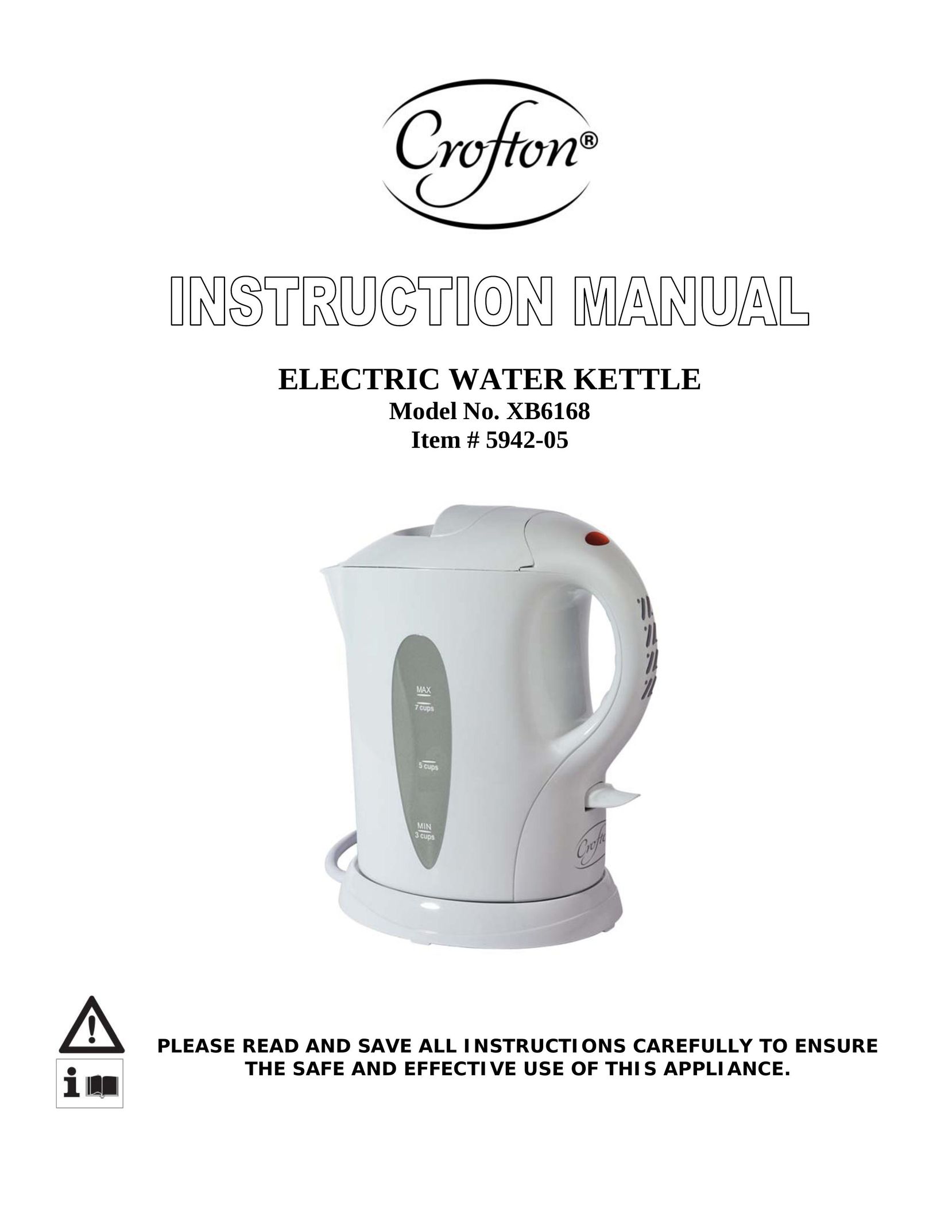 Wachsmuth & Krogmann XB6168 Hot Beverage Maker User Manual