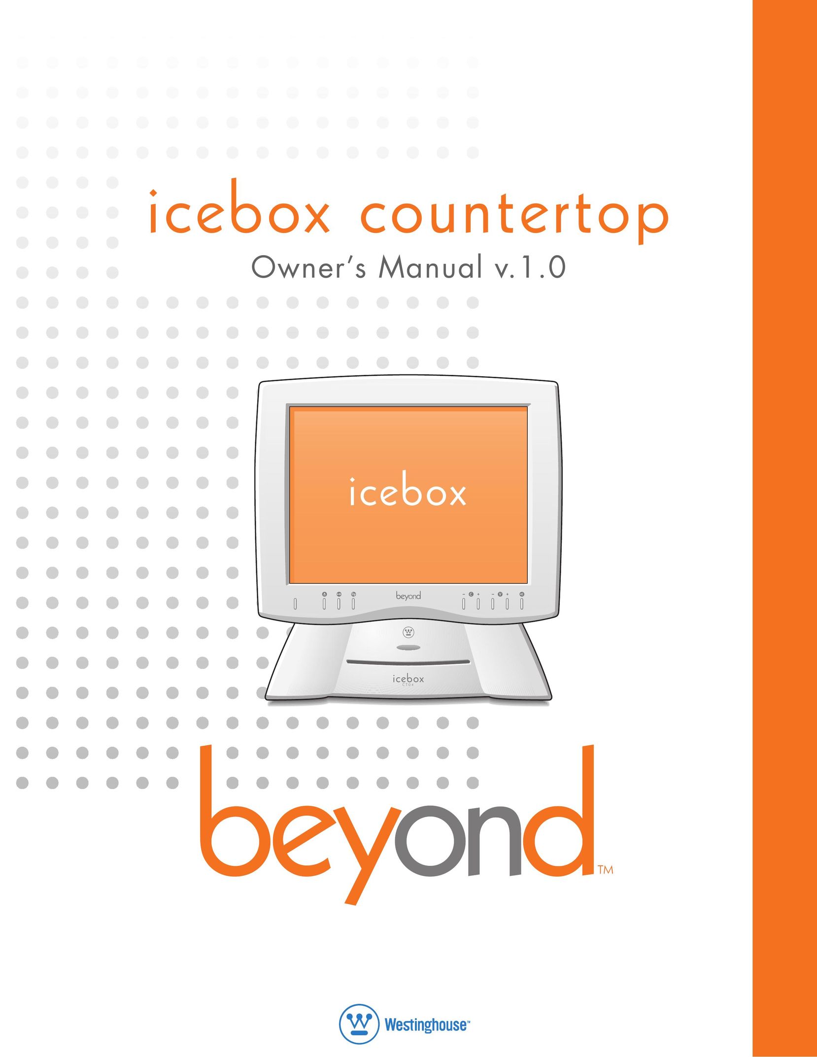 Beyond icebox countertop Ice Maker User Manual