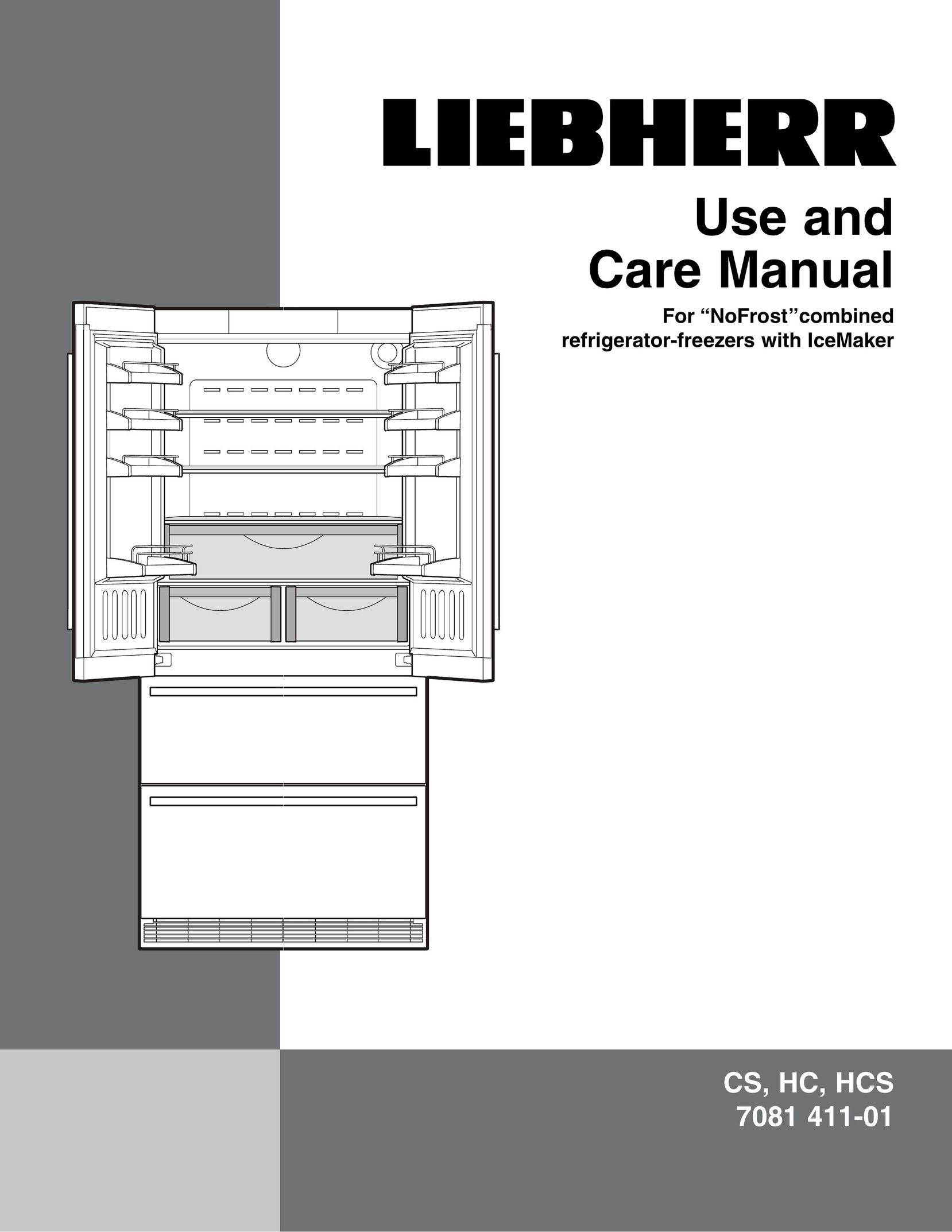 Liebherr 7081 411-01 Ice Maker User Manual