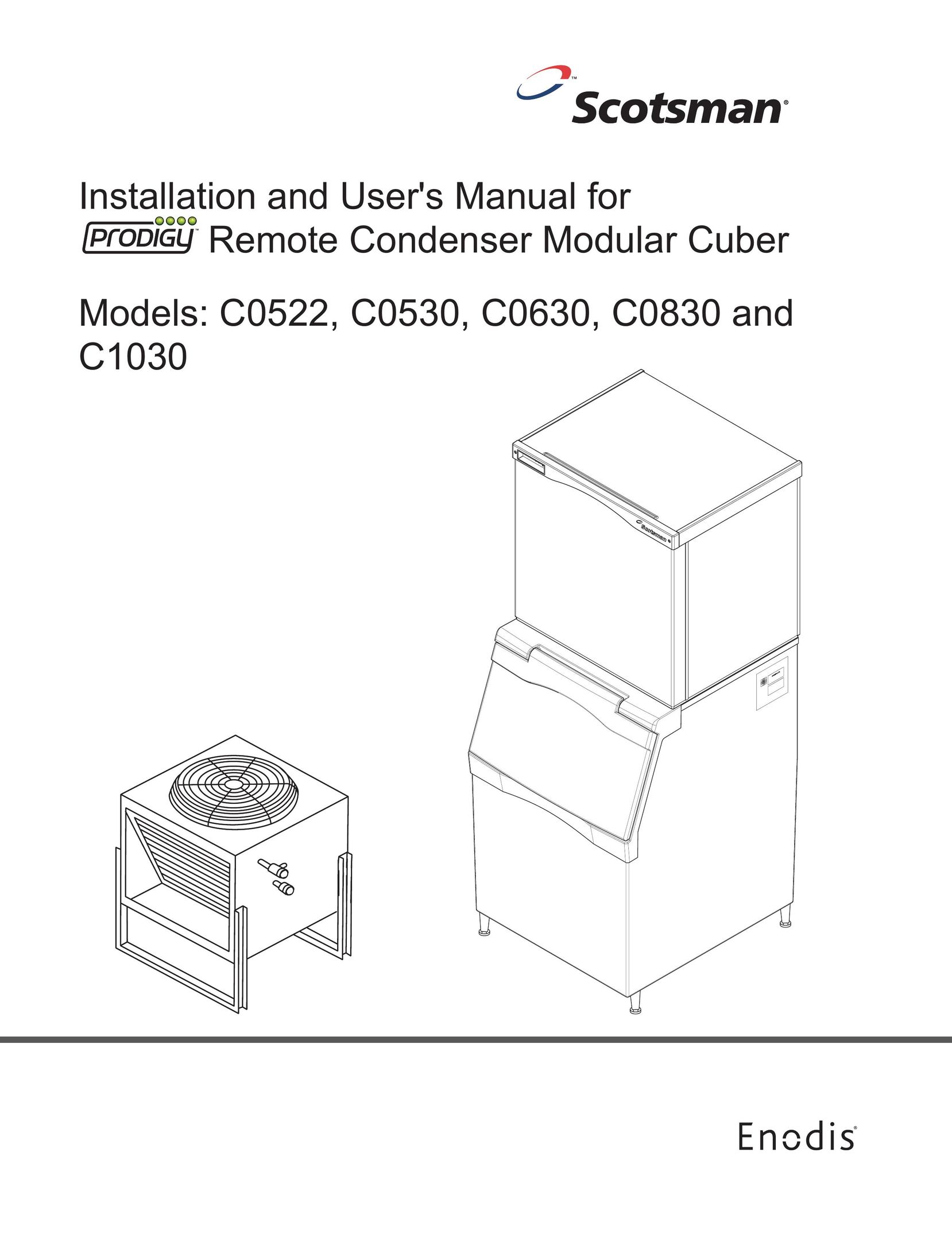 Scotsman Ice C0830 Ice Maker User Manual