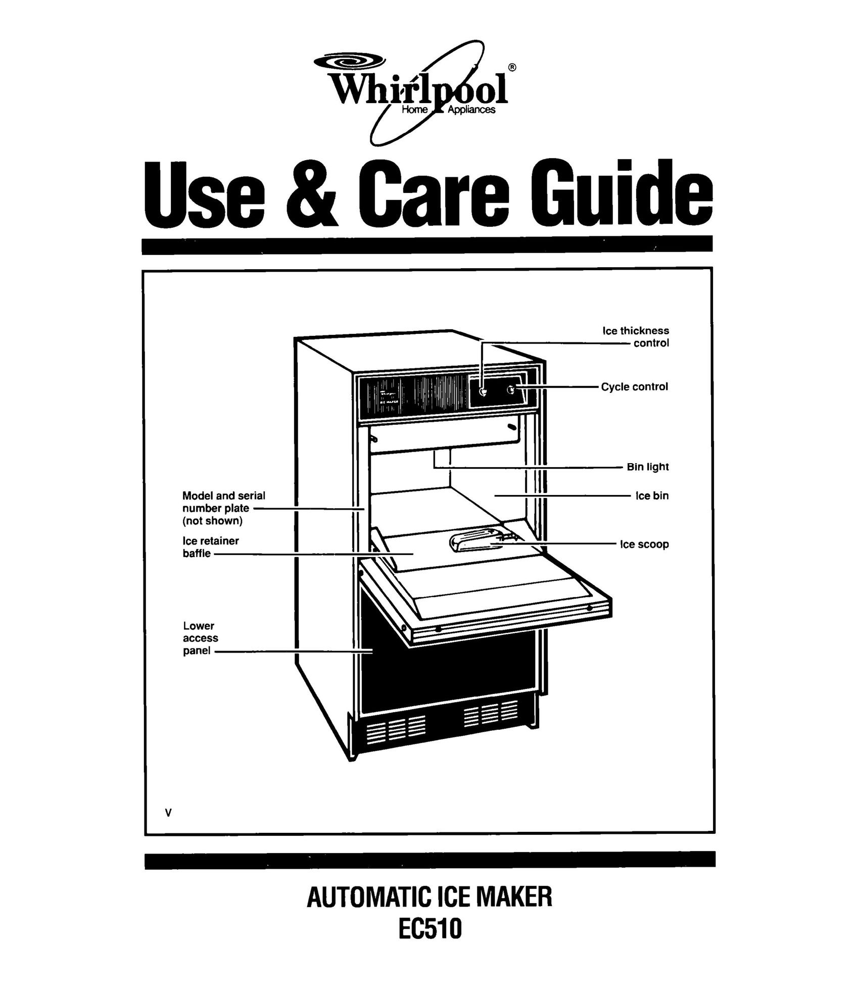 Whirlpool EC510 Ice Maker User Manual