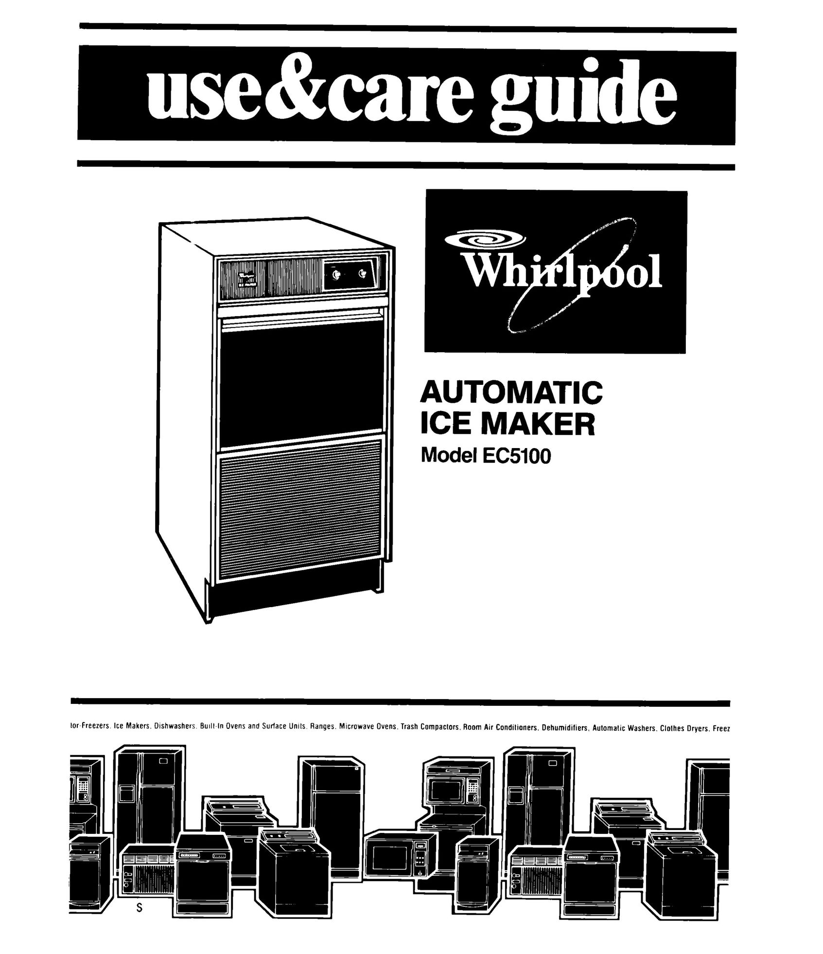Whirlpool EC5100 Ice Maker User Manual