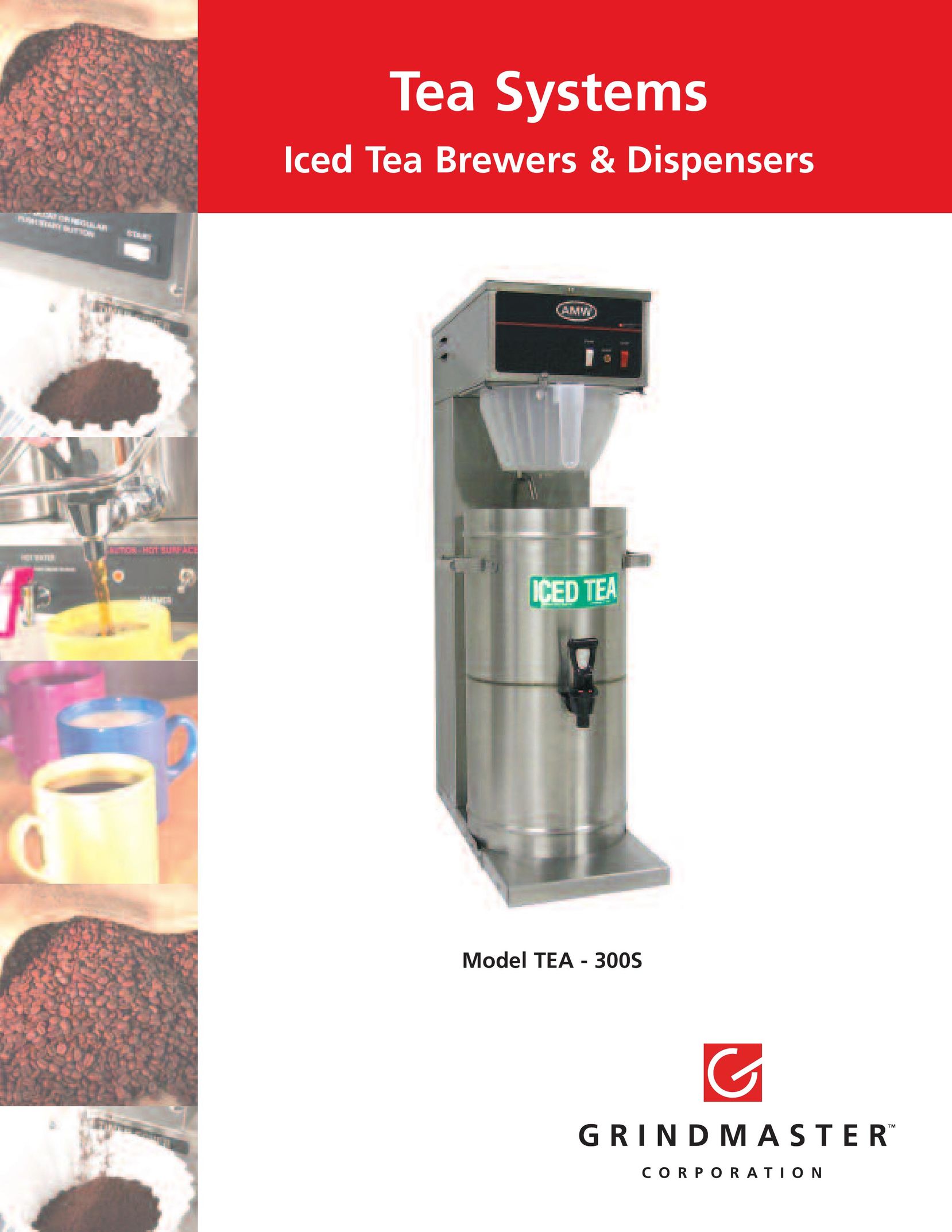 Grindmaster TEA-300S Ice Tea Maker User Manual
