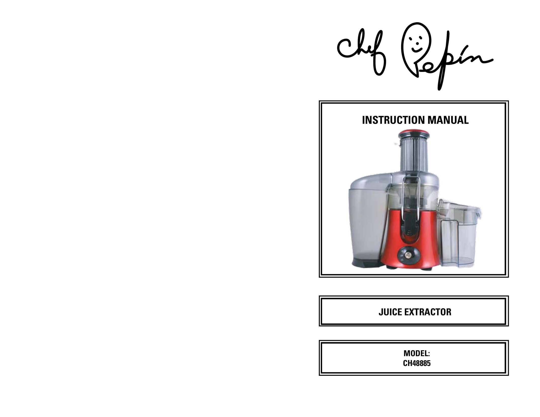 Chef Pepin CH48885 Juicer User Manual