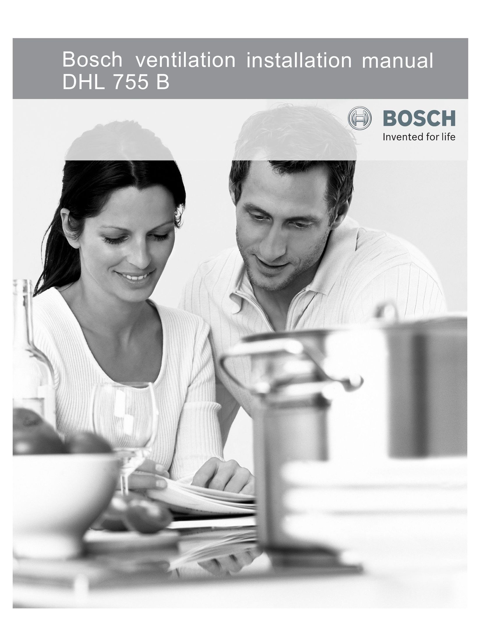 Bosch Appliances DHL 755 B Kitchen Entertainment Center User Manual