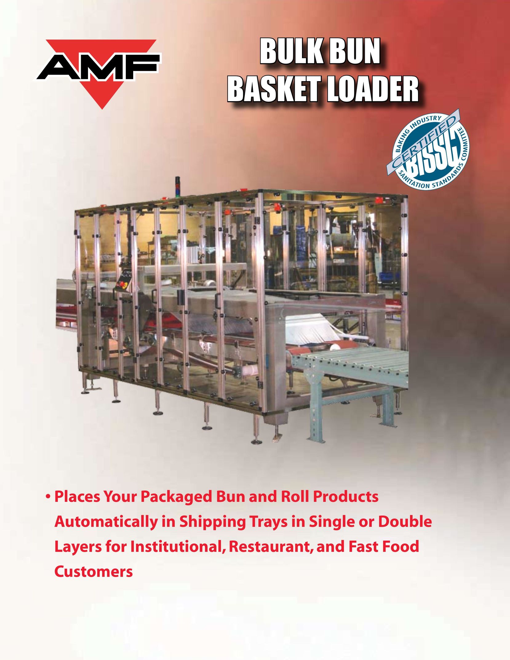 AMF Bulk Bun Basket Loader Kitchen Utensil User Manual