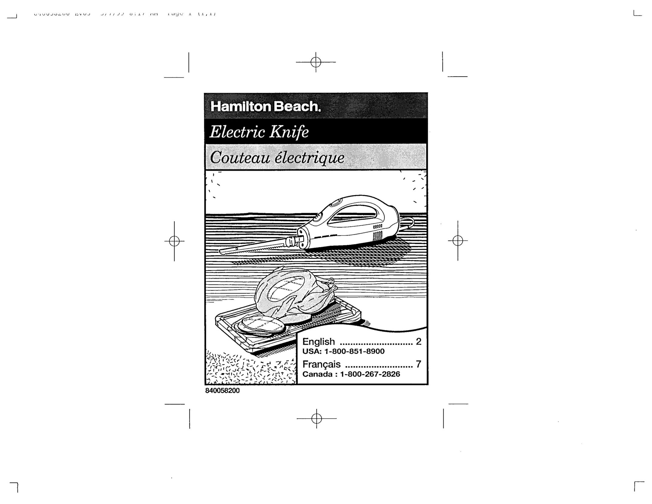 Hamilton Beach 74150 Kitchen Utensil User Manual